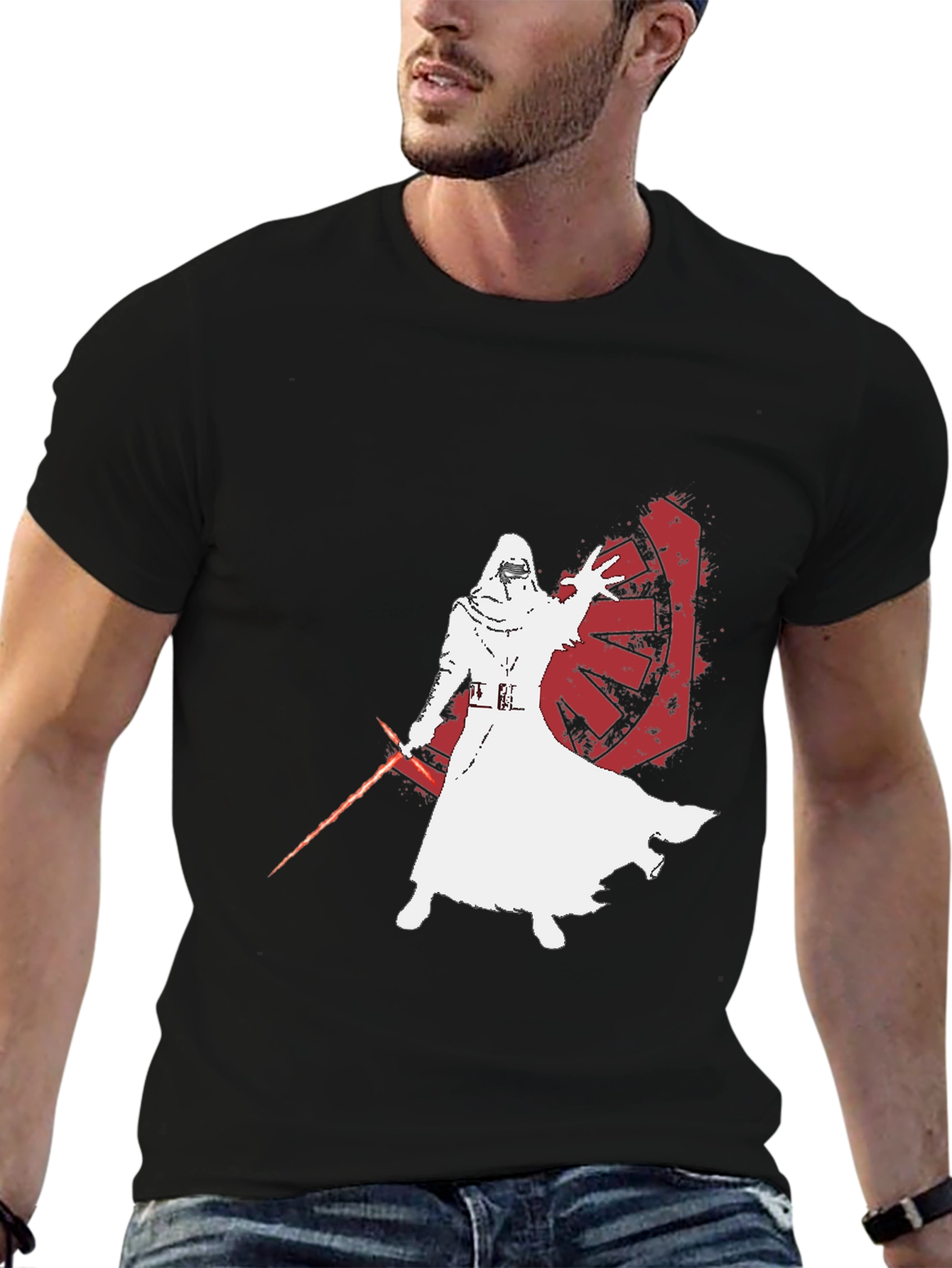Star Wars Kylo Ren Graphic T-Shirt - Black