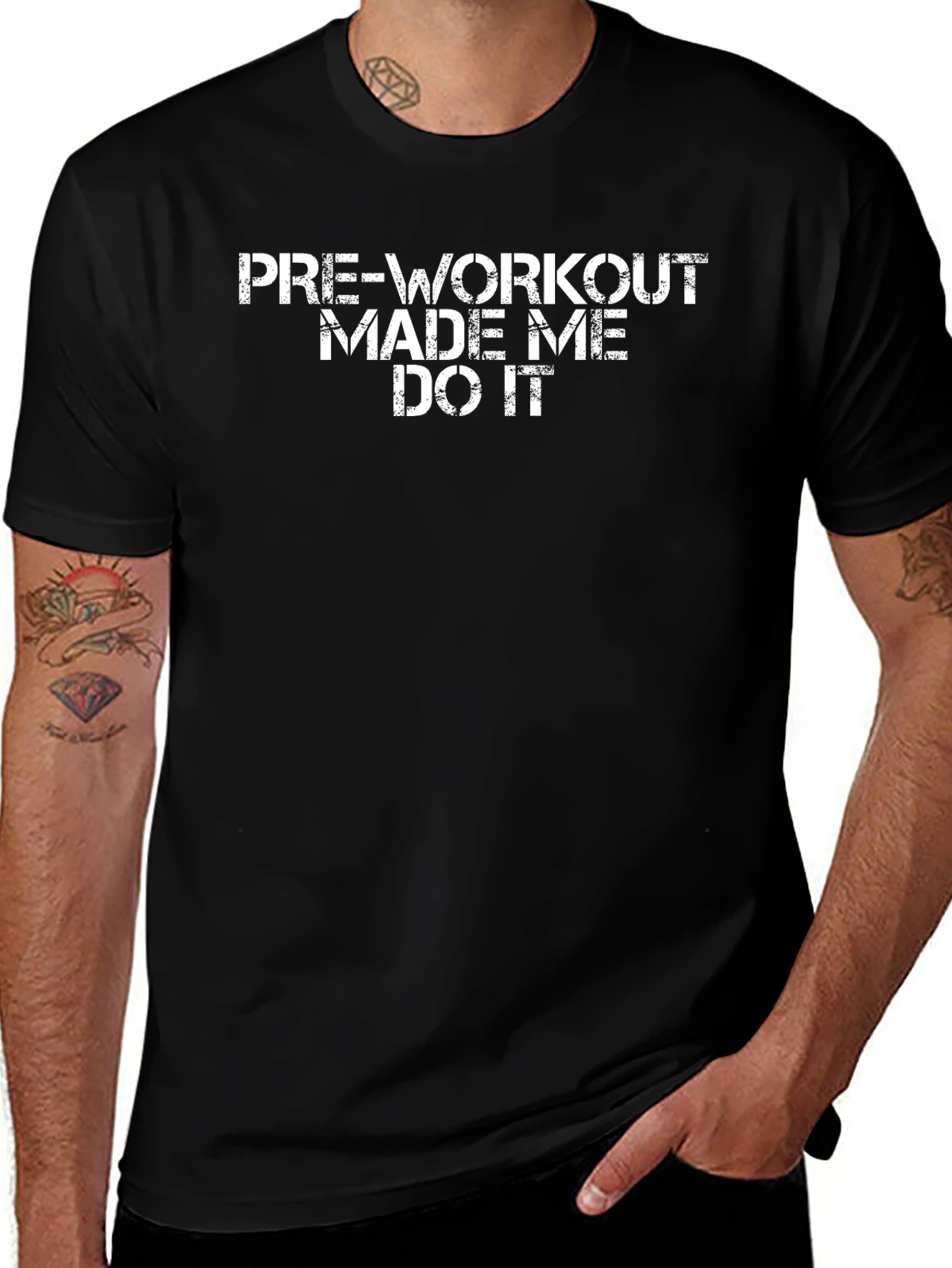 Pre-Workout Made Me Do It T-Shirt