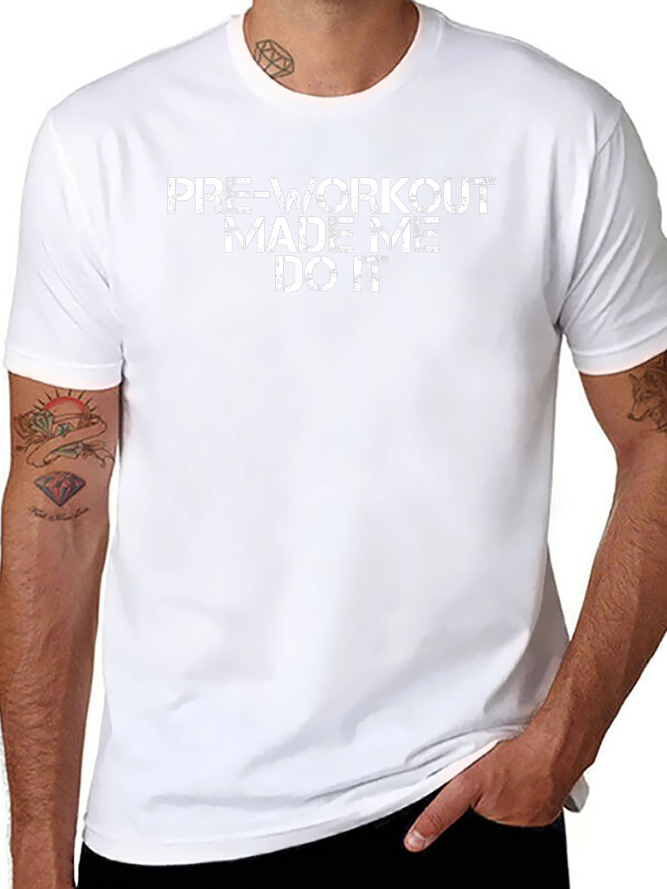 Pre-Workout Made Me Do It T-Shirt