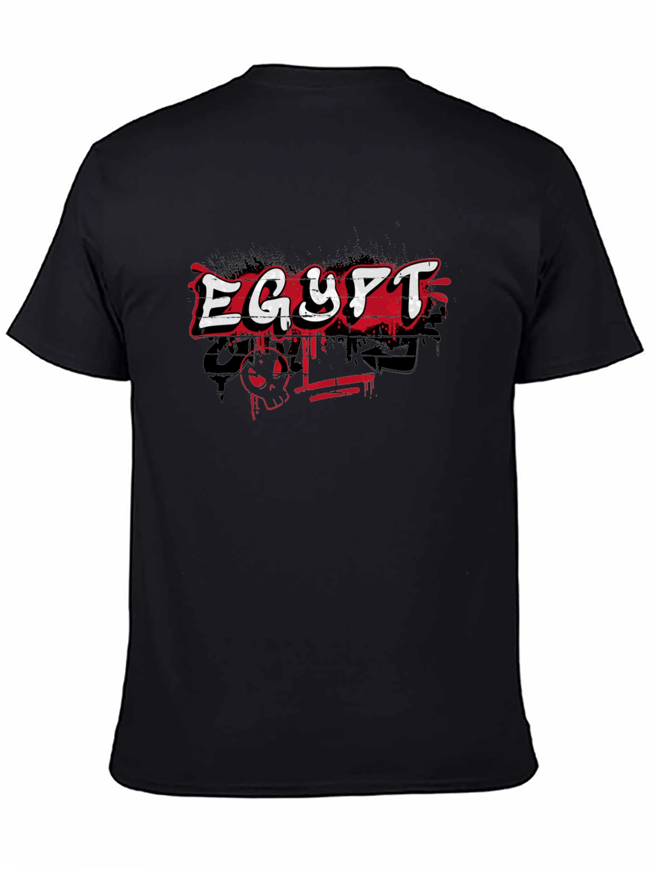 Egypt Graphic Tee - Mens Black T-Shirt