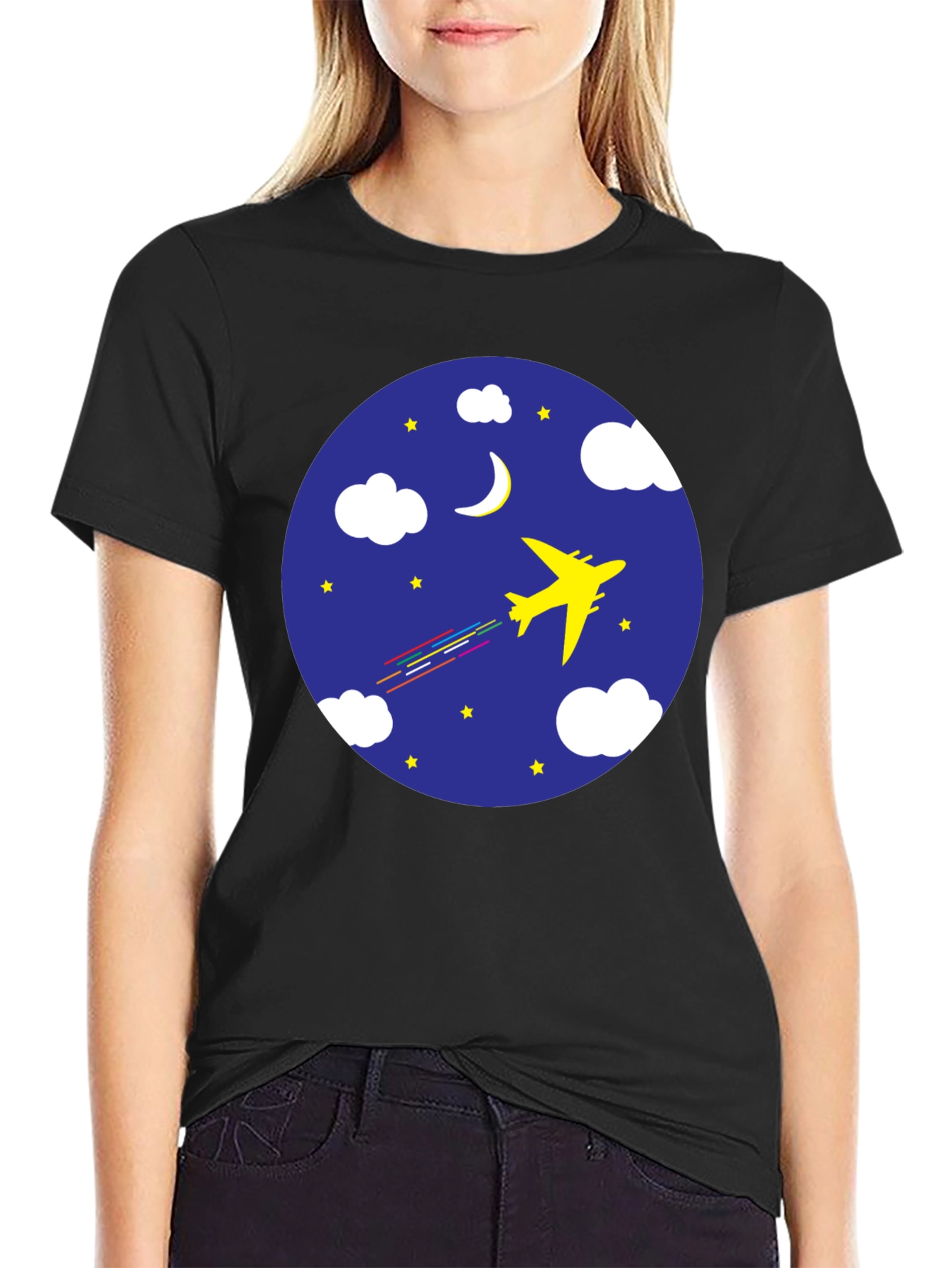 Night Flight Graphic Tee - Comfort Fit