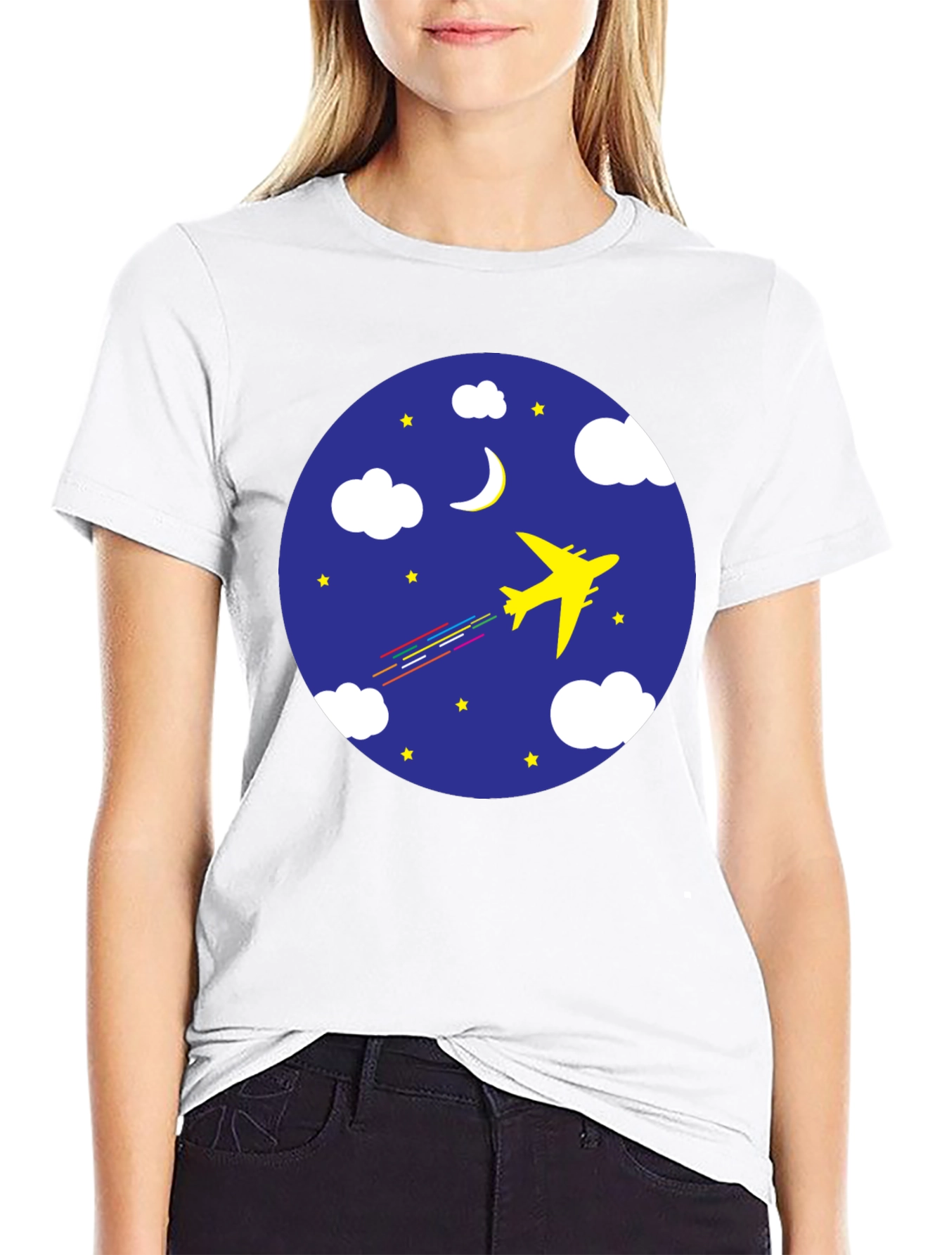Night Flight Graphic Tee - Comfort Fit