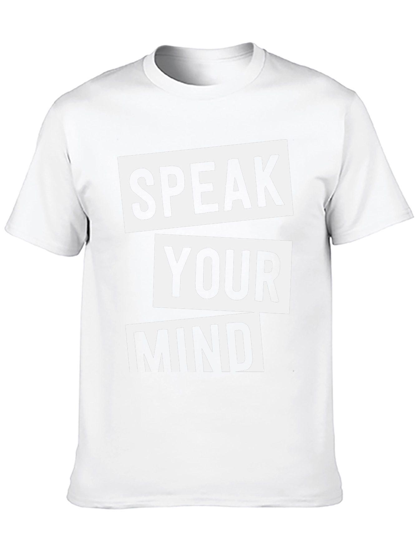 Speak Your Mind Graphic Tee - Bold Statement Shirt