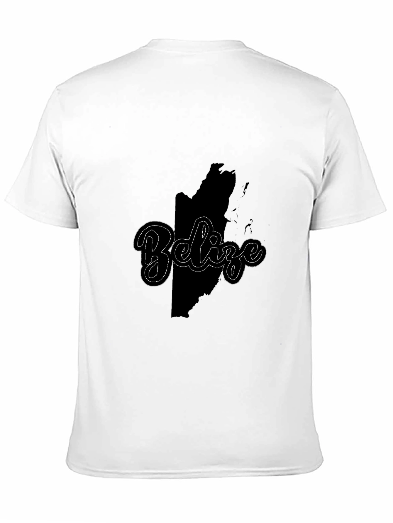 Belize Map T-Shirt - Stylish Travel Souvenir Tee