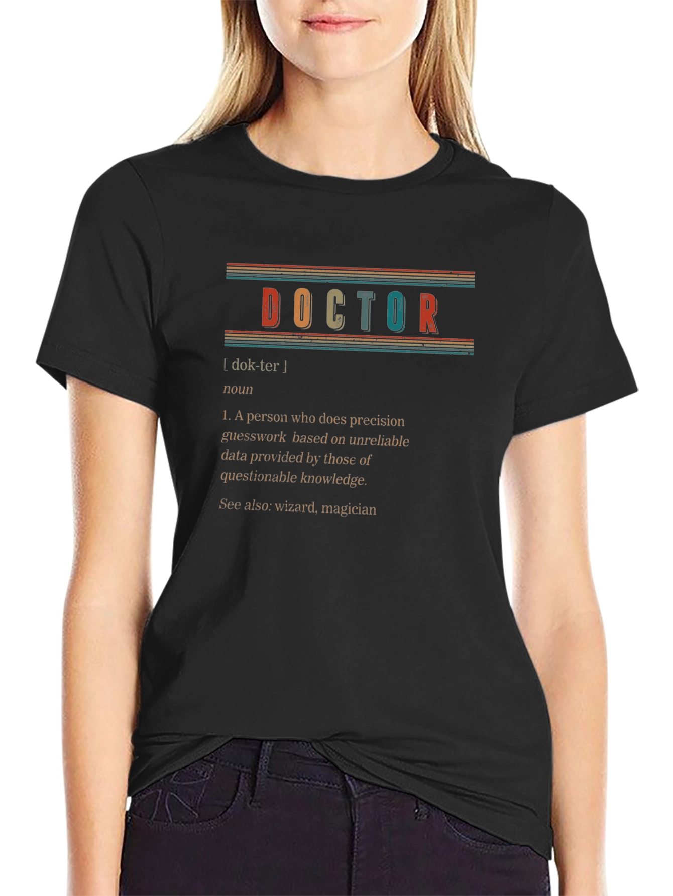 Doctor Definition Graphic Tee - Novelty Gift