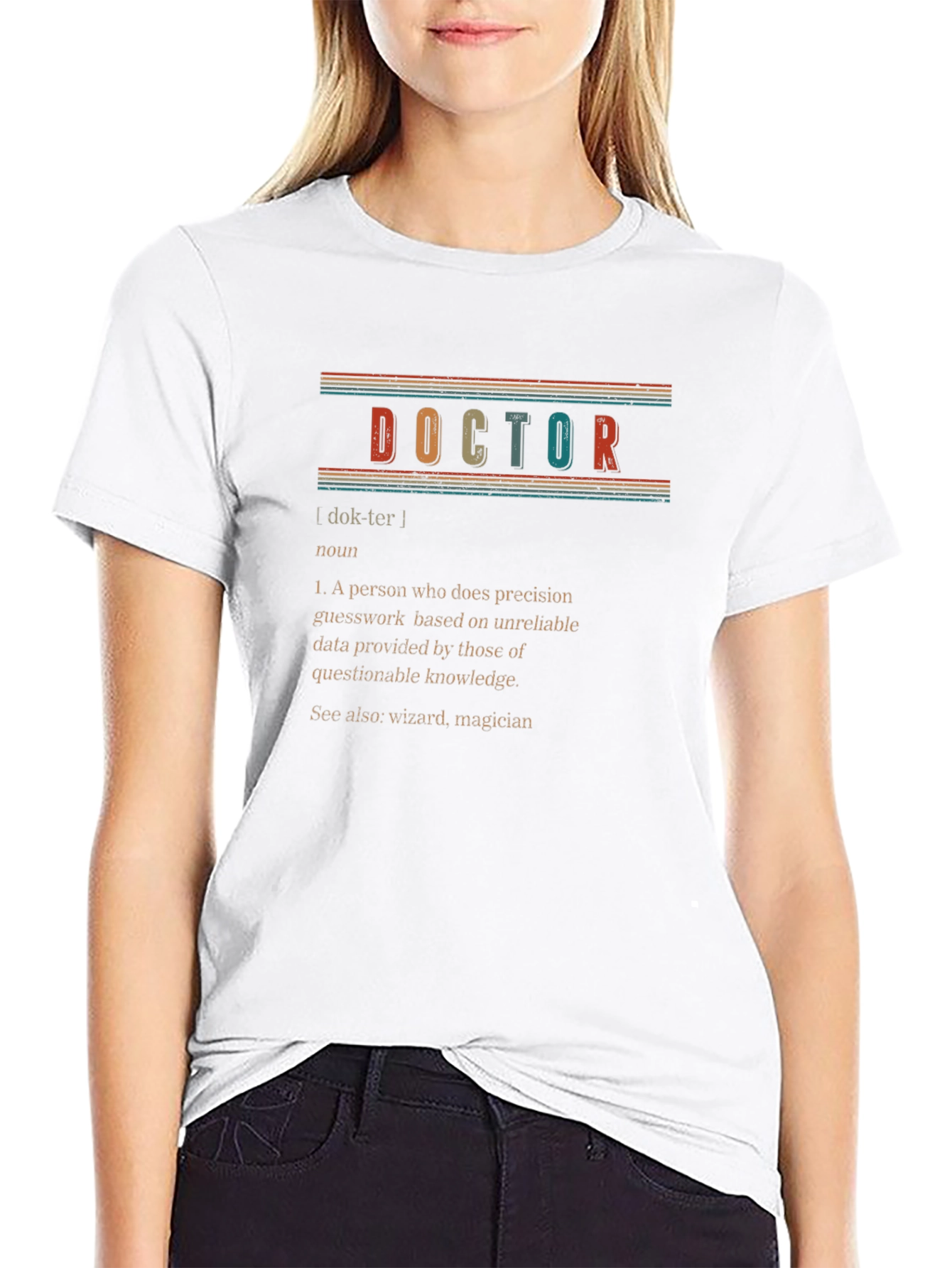 Doctor Definition Graphic Tee - Novelty Gift