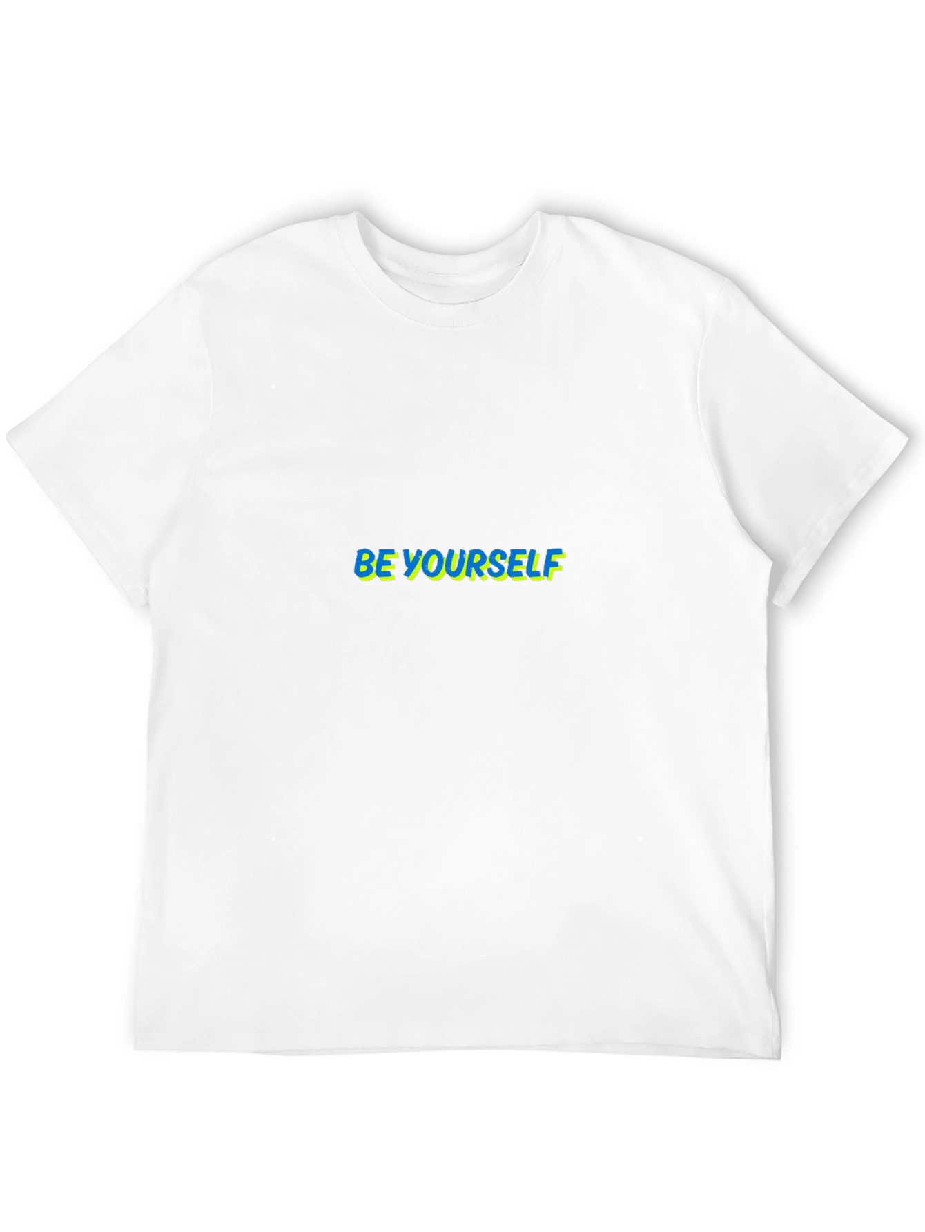 Be Yourself Black Graphic Tee