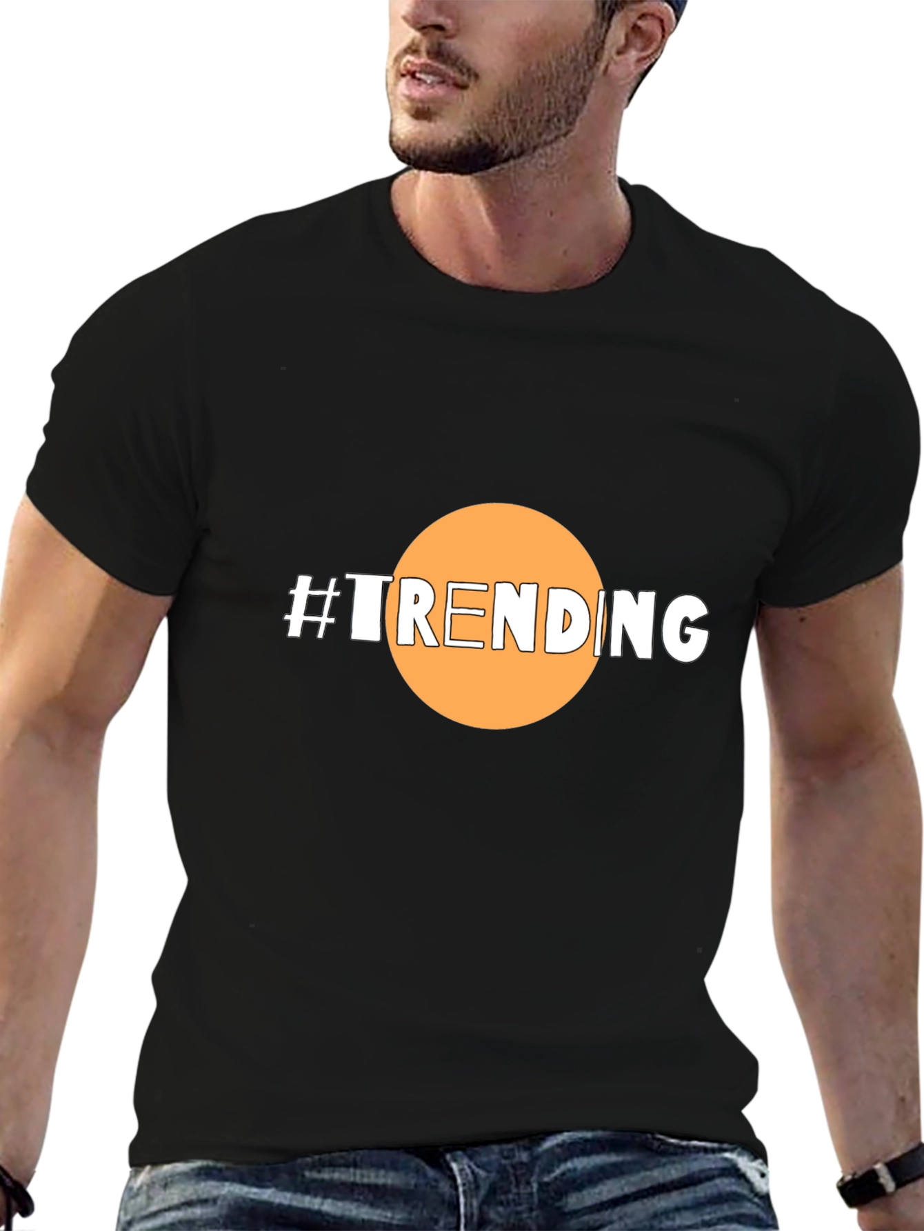 Trending Graphic Tee - Stylish Cotton T-Shirt