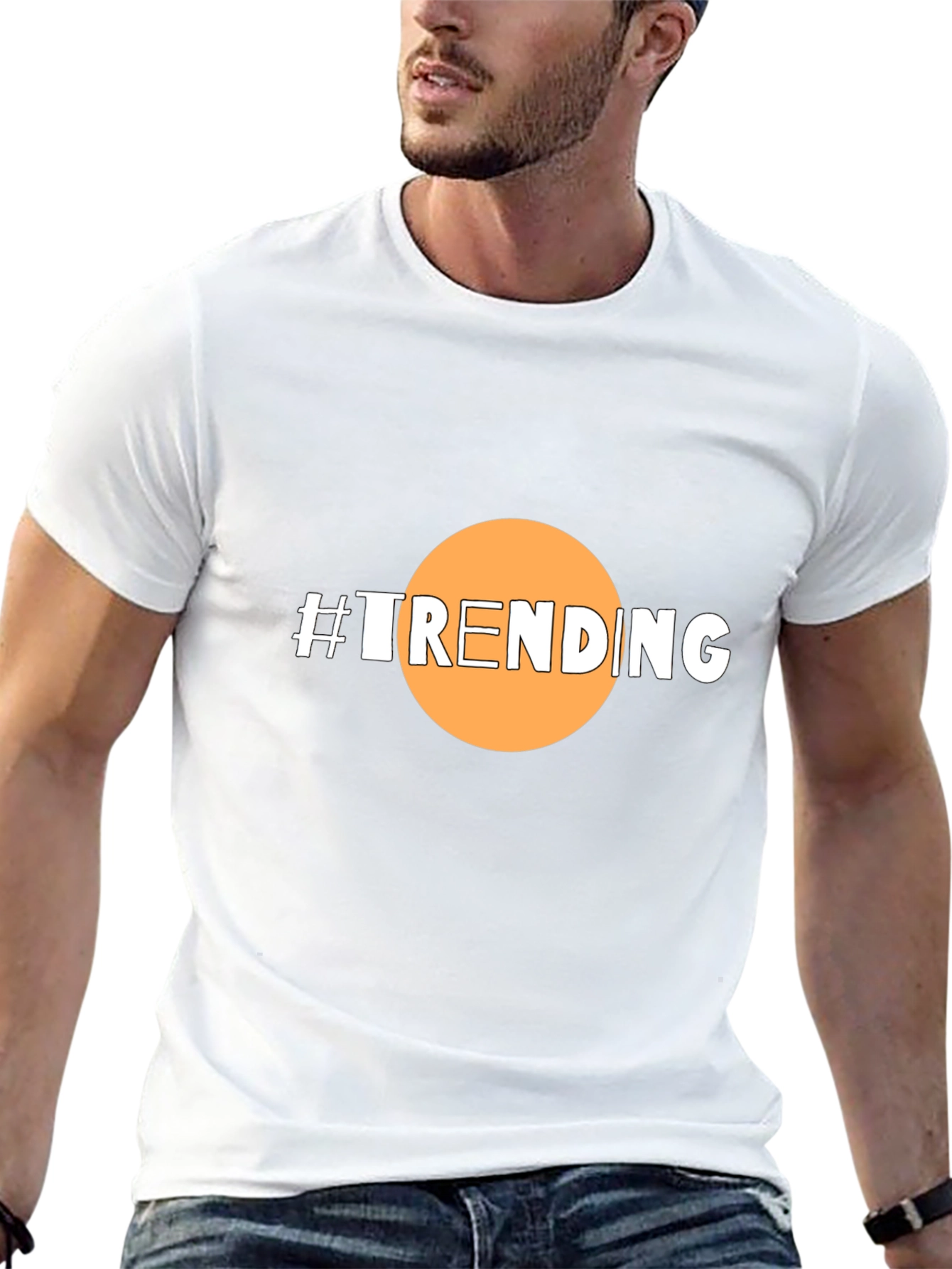 Trending Graphic Tee - Stylish Cotton T-Shirt