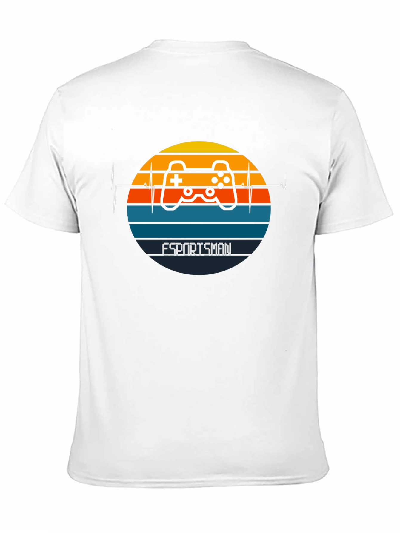 Esportsman Controller Heartbeat Graphic T-Shirt