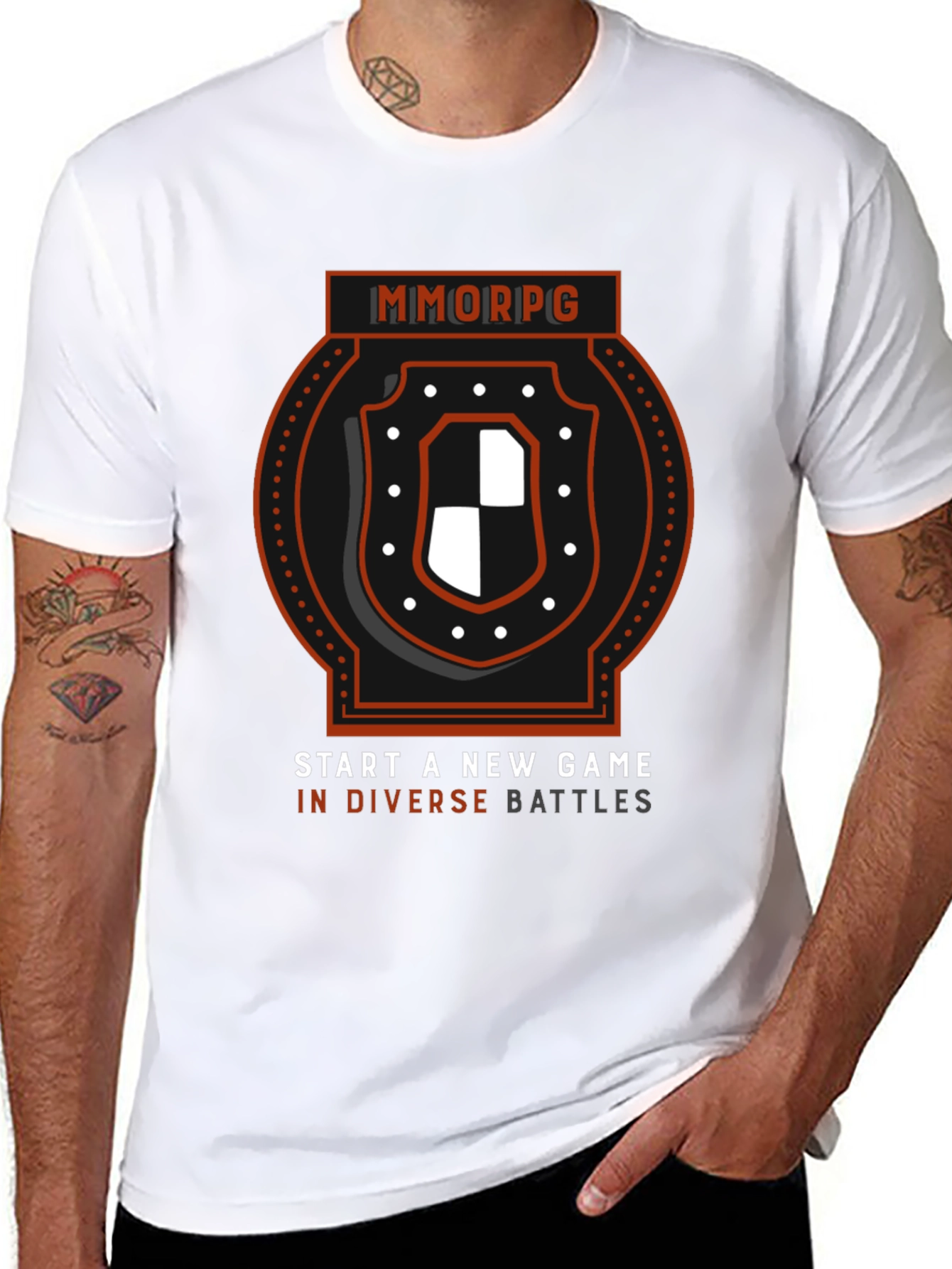 MMORPG Game T-Shirt - Start a New Game