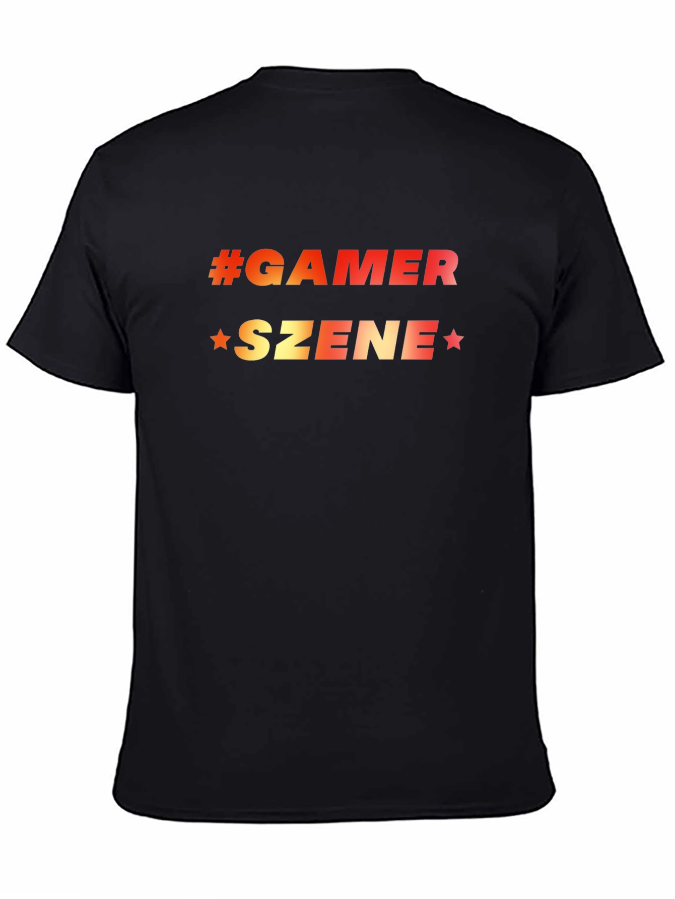 Gamer Szene Black T-Shirt