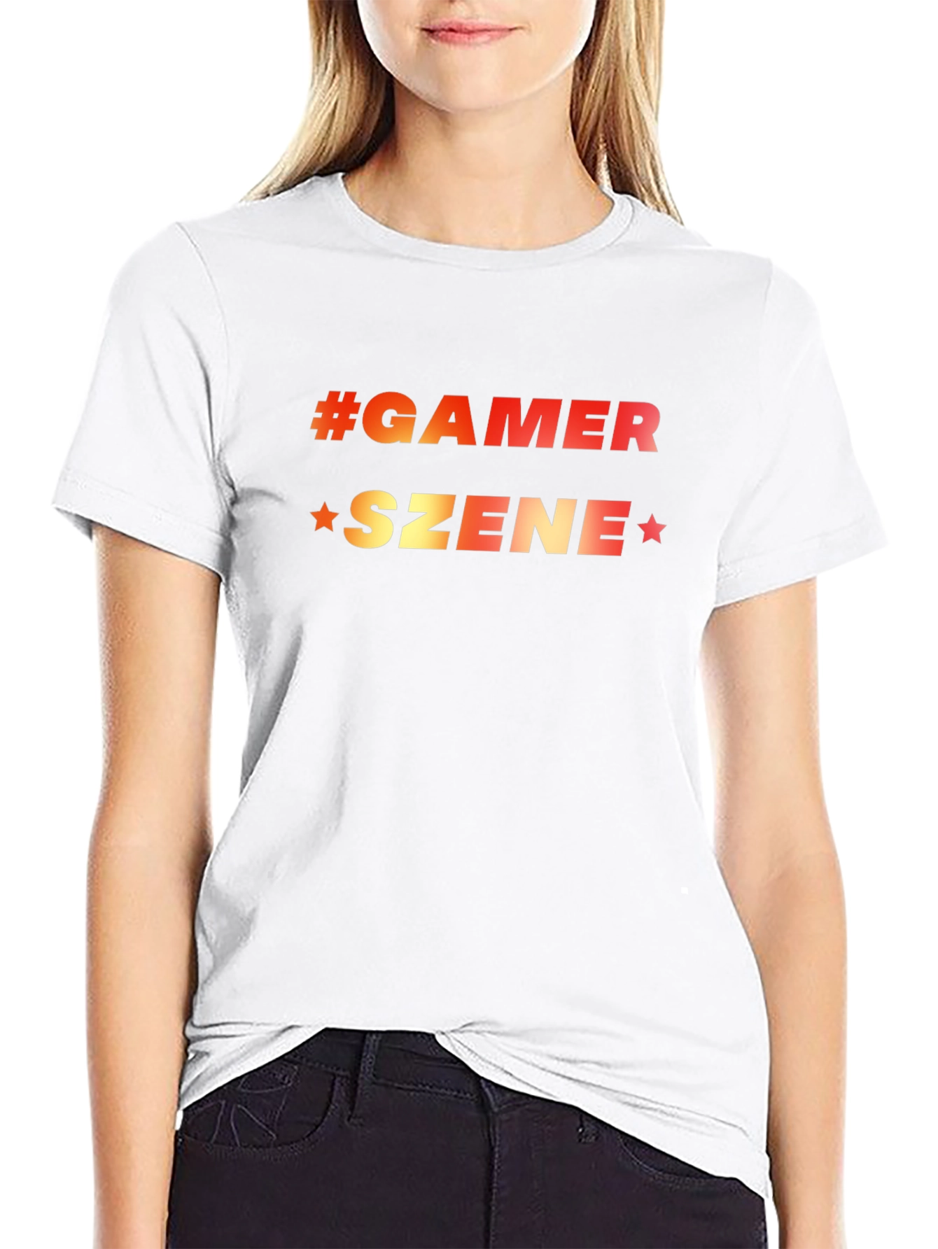 Gamer Szene Black T-Shirt