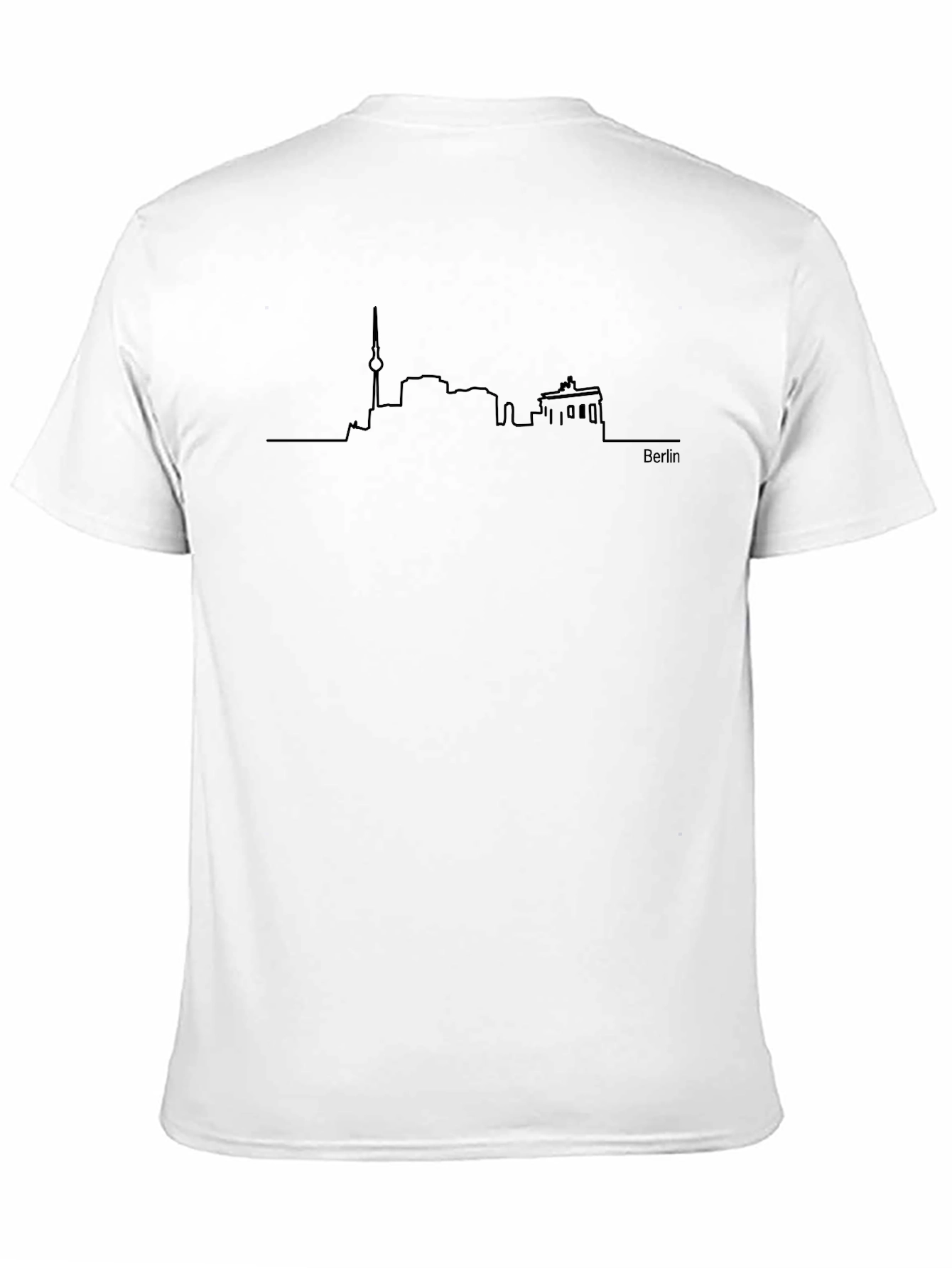 Berlin Skyline Graphic Tee - Modern Cityscape T-Shirt