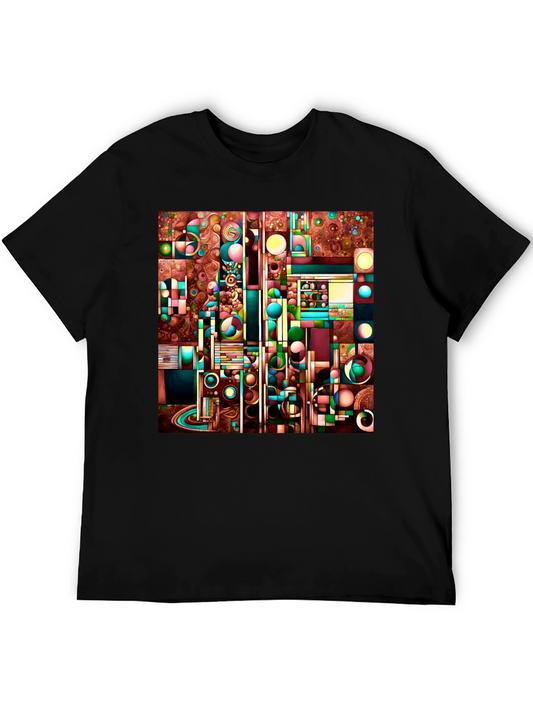 Abstract Geometric Art Tee