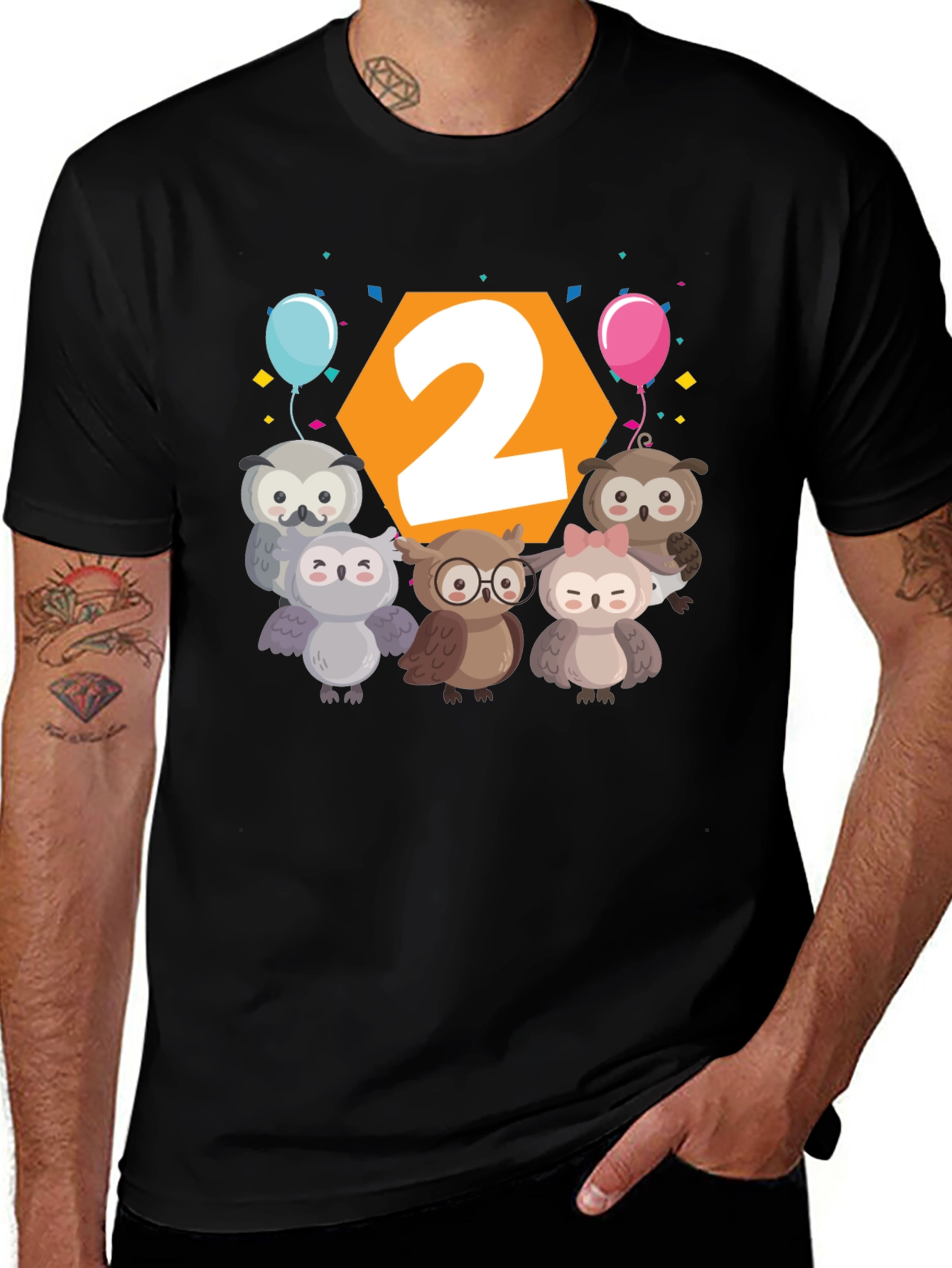 2nd Birthday Owl T-Shirt