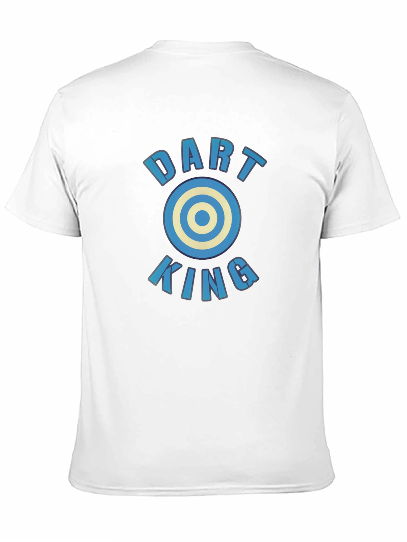 Dart King Tee - Unique Bullseye Design
