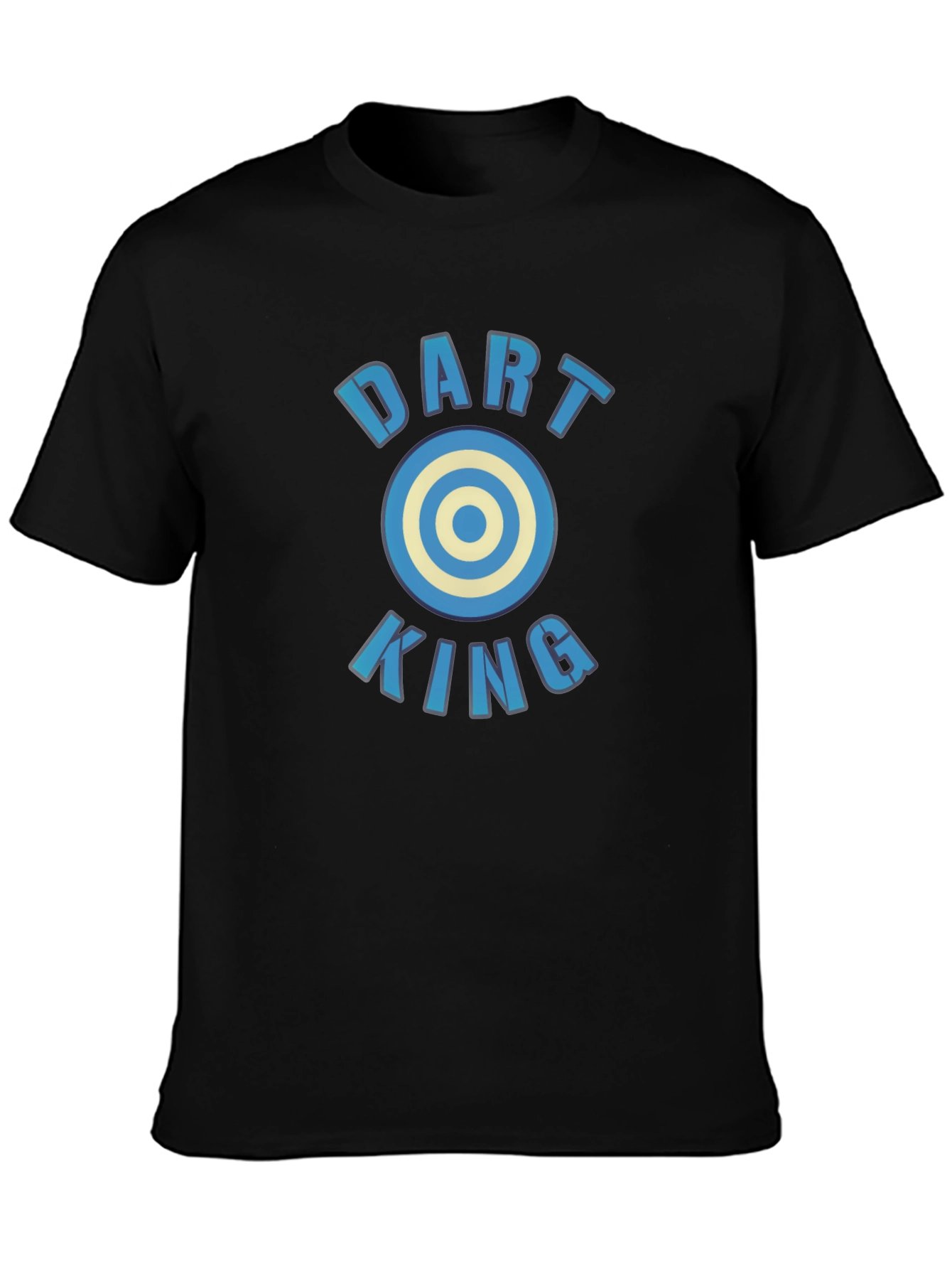 Dart King Tee - Unique Bullseye Design