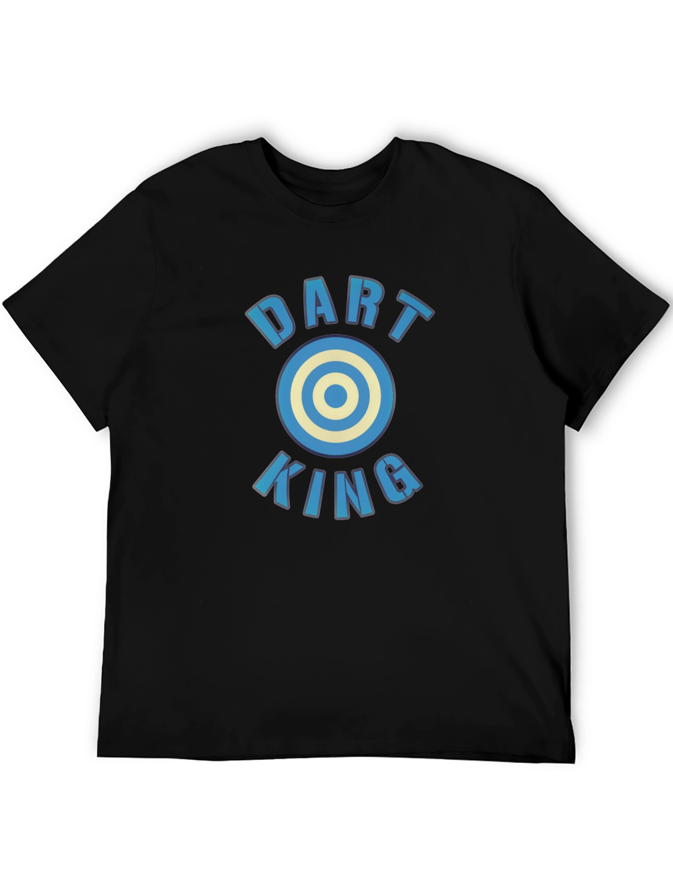 Dart King Tee - Unique Bullseye Design