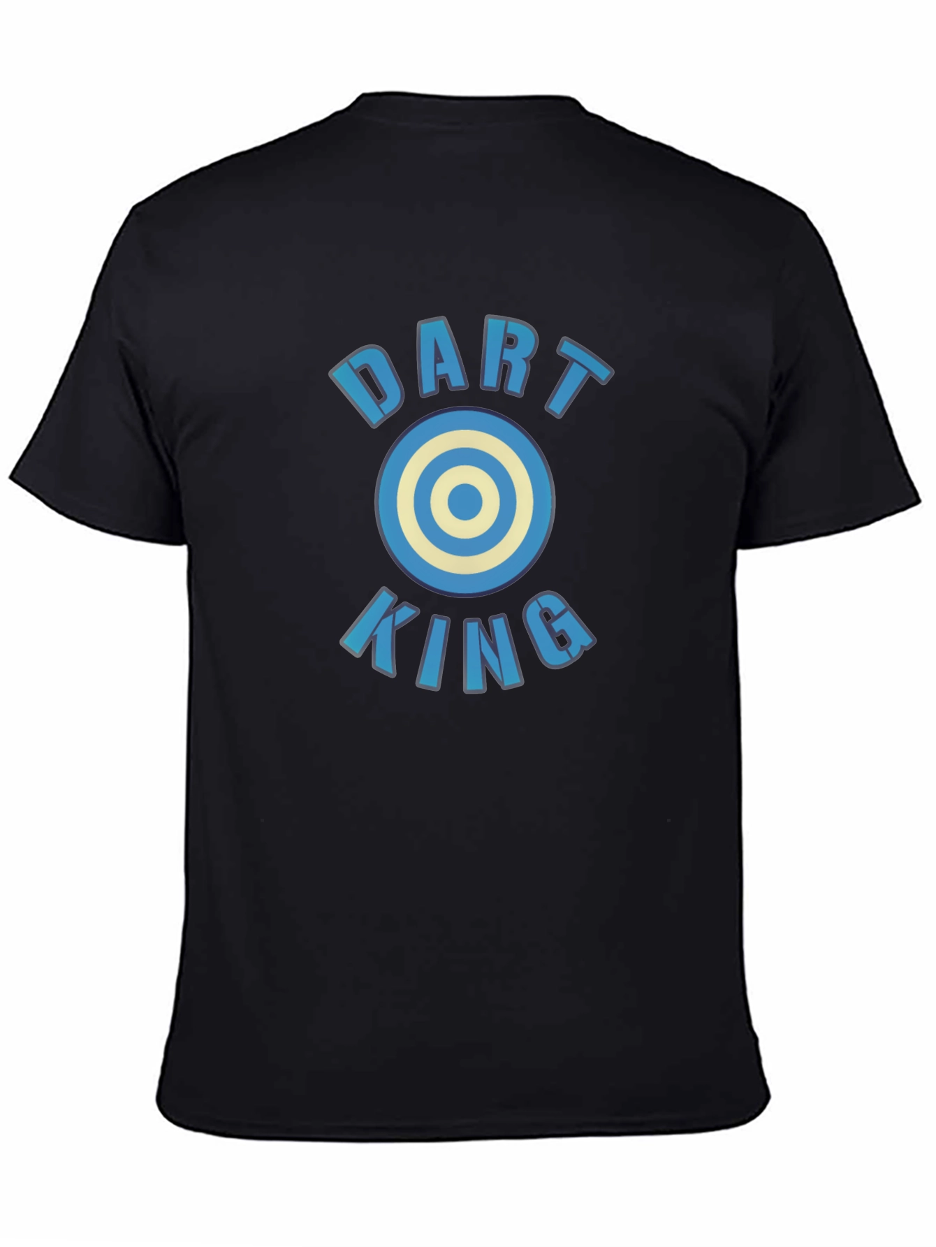 Dart King Tee - Unique Bullseye Design