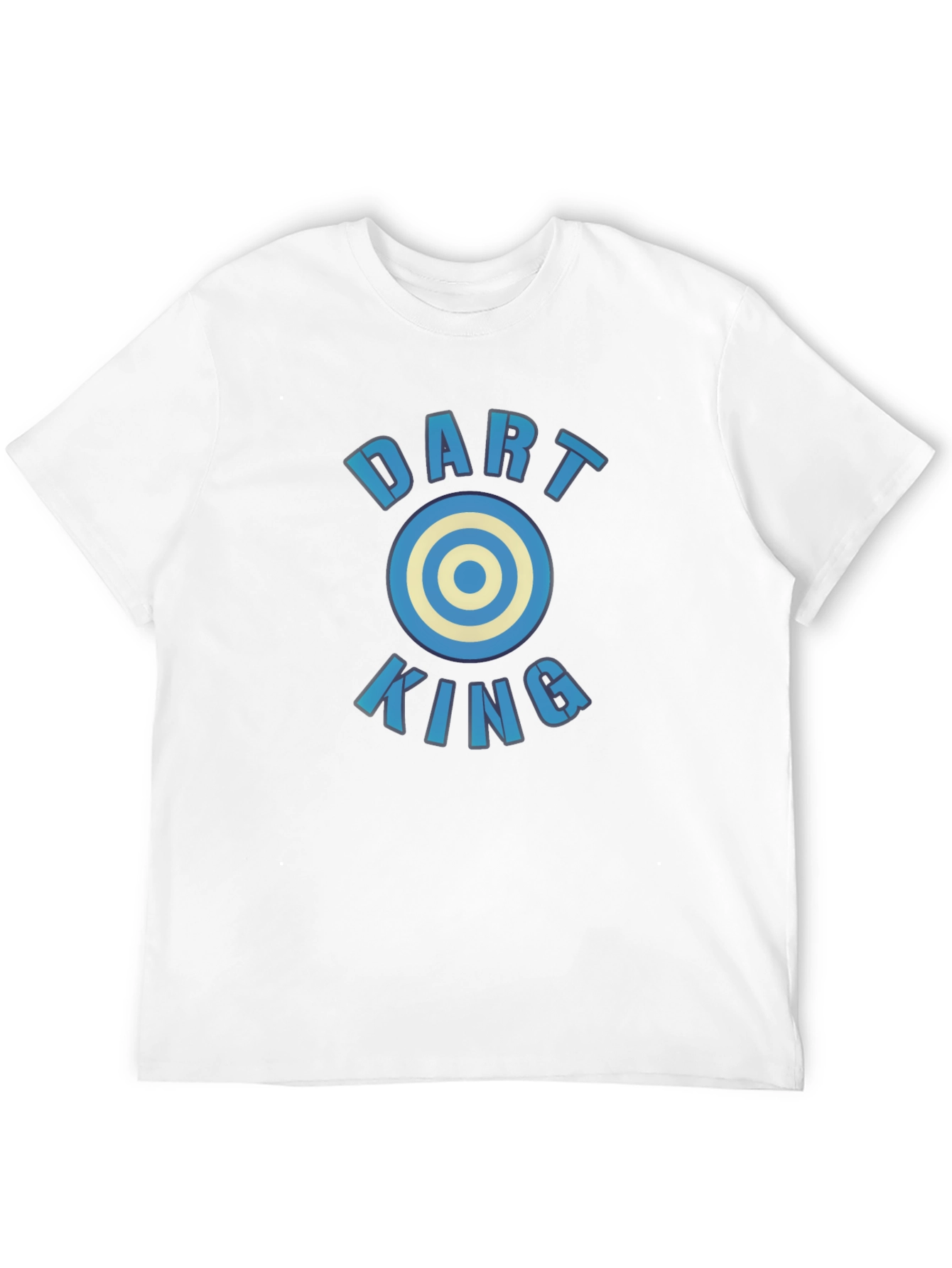Dart King Tee - Unique Bullseye Design