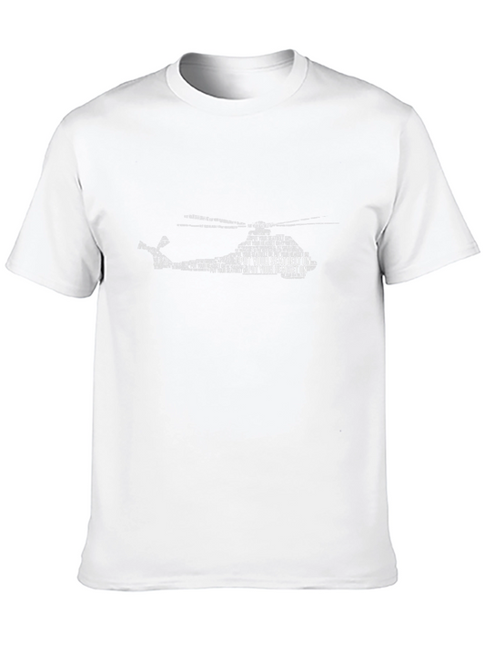 Helicopter Seatbelt Headset T-Shirt
