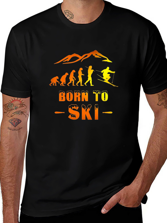 Born to Ski Evolution T-Shirt