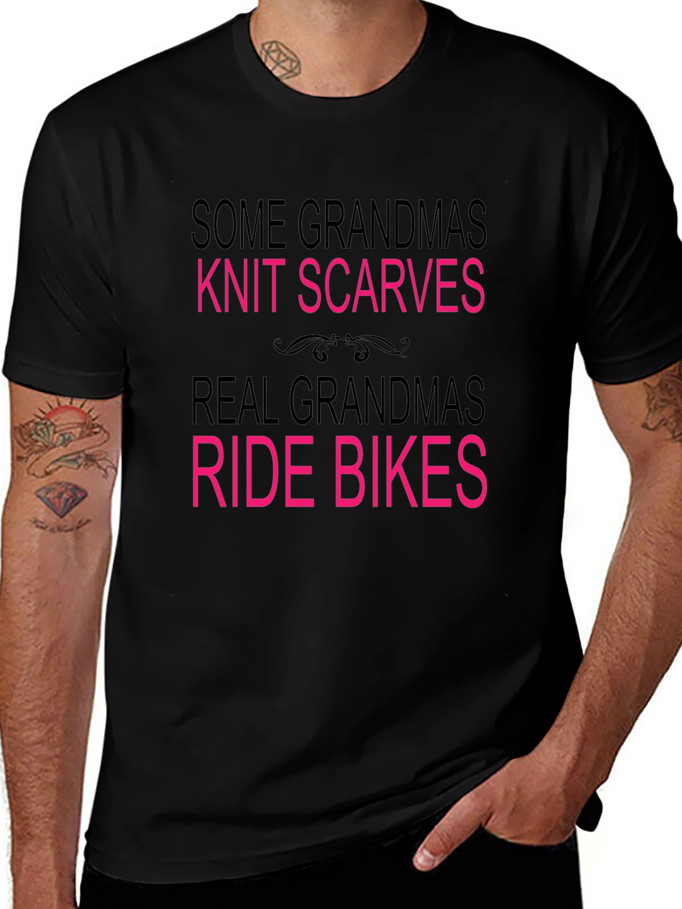 Funny Grandmas Ride Bikes T-Shirt