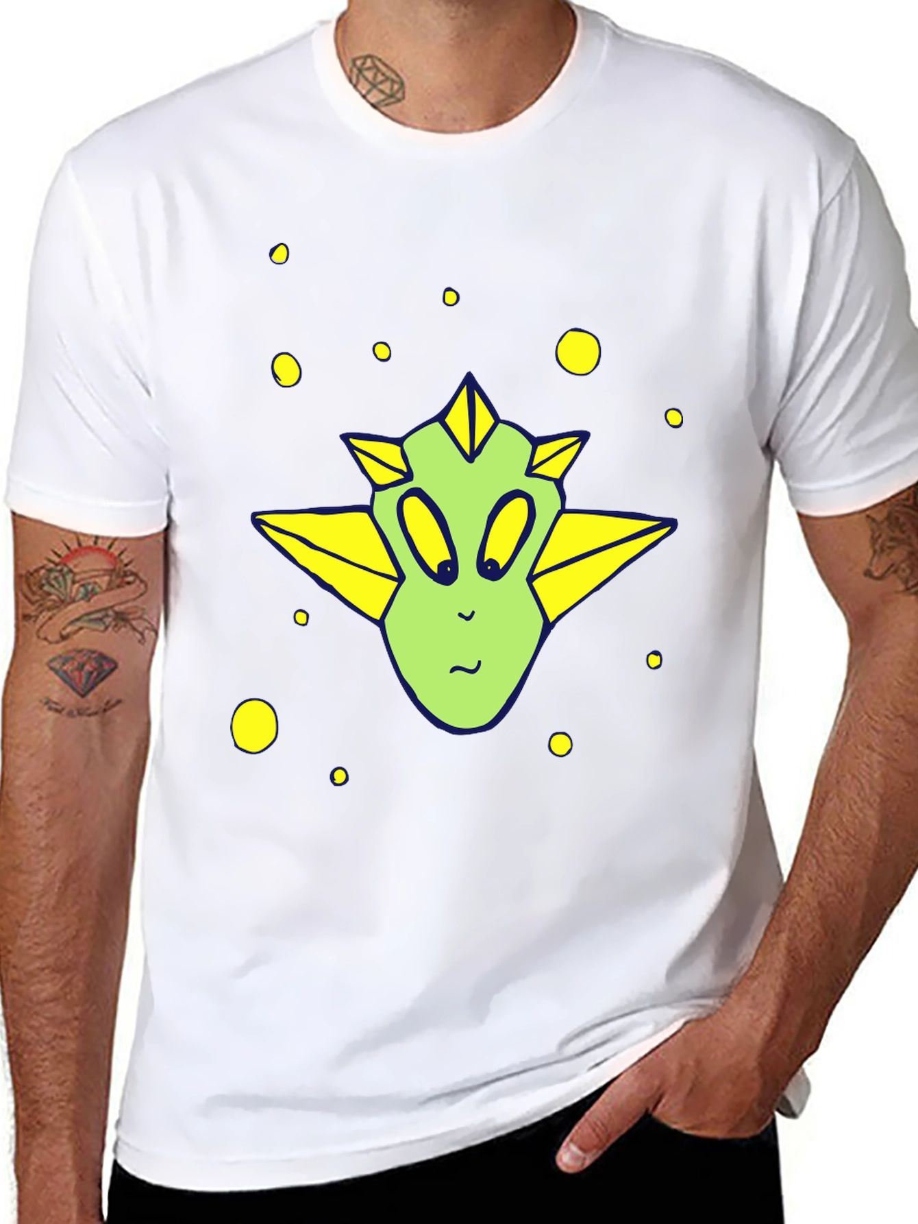Alien Graphic Tee - Quirky Style