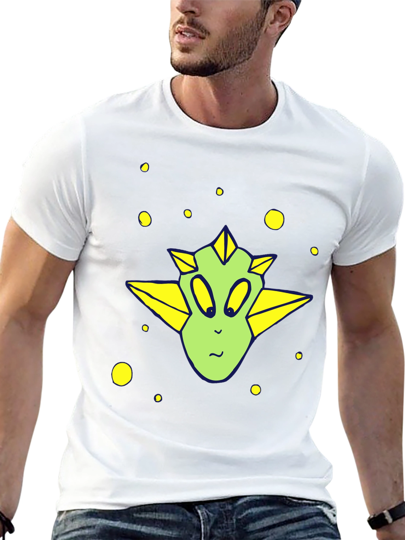 Alien Graphic Tee - Quirky Style