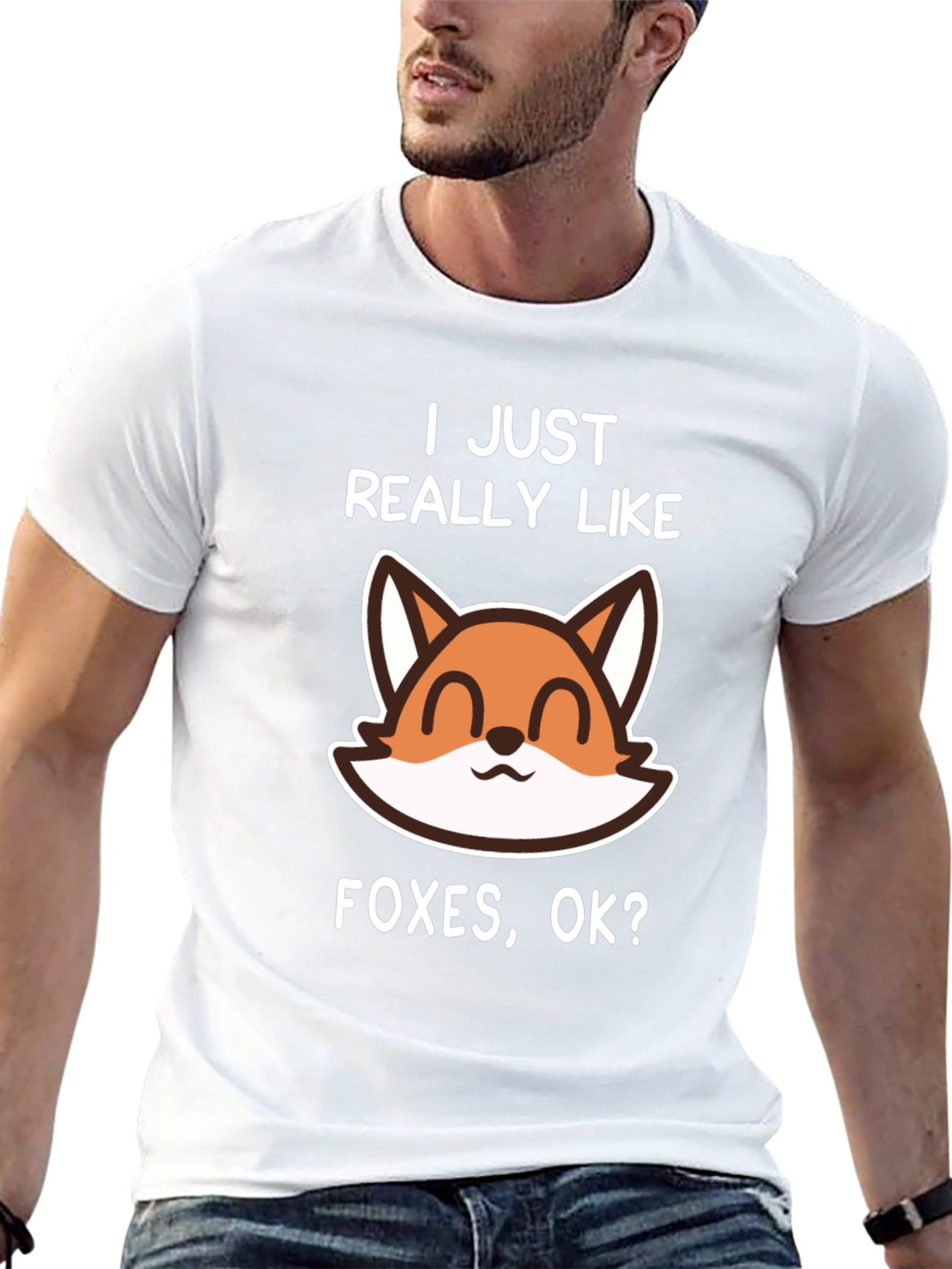I Just Really Like Foxes Graphic T-Shirt