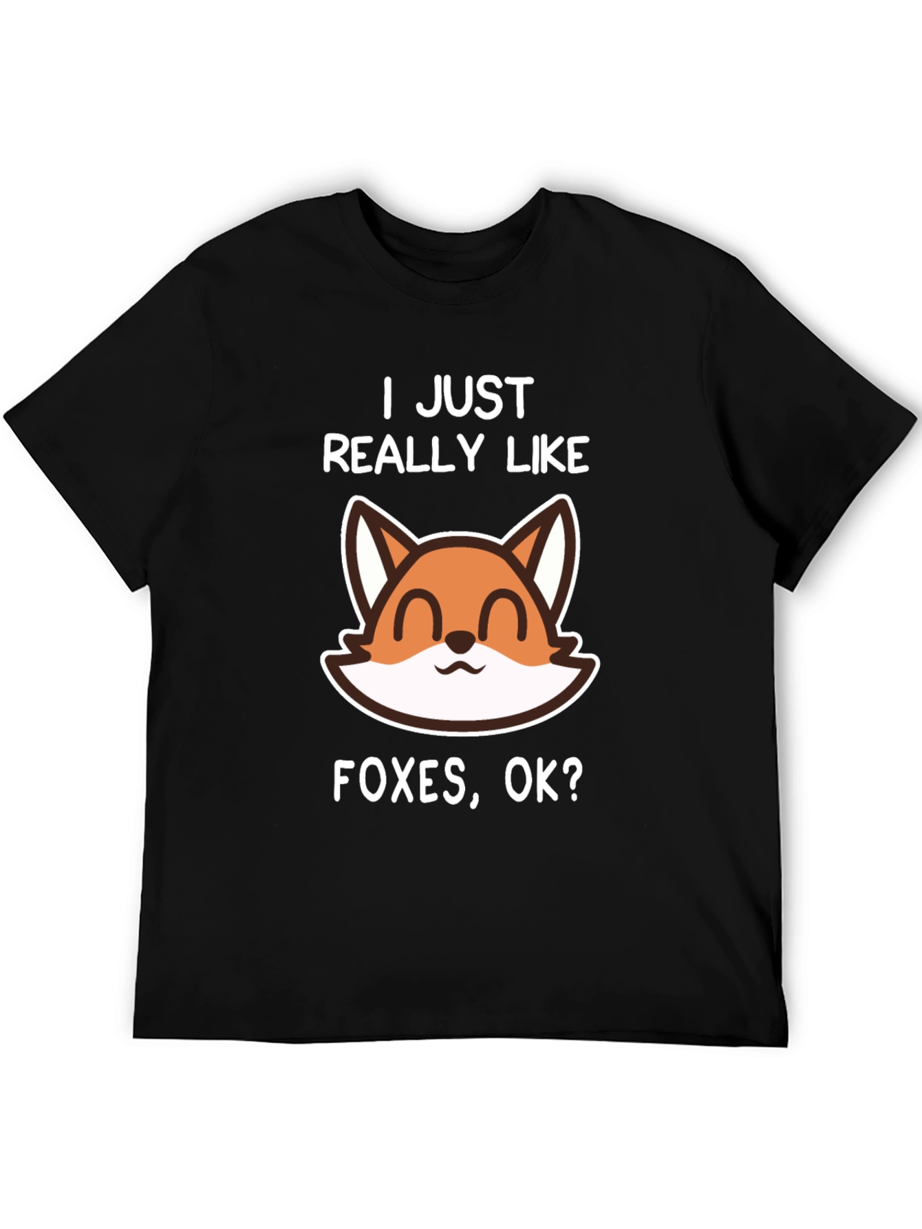 I Just Really Like Foxes Graphic T-Shirt