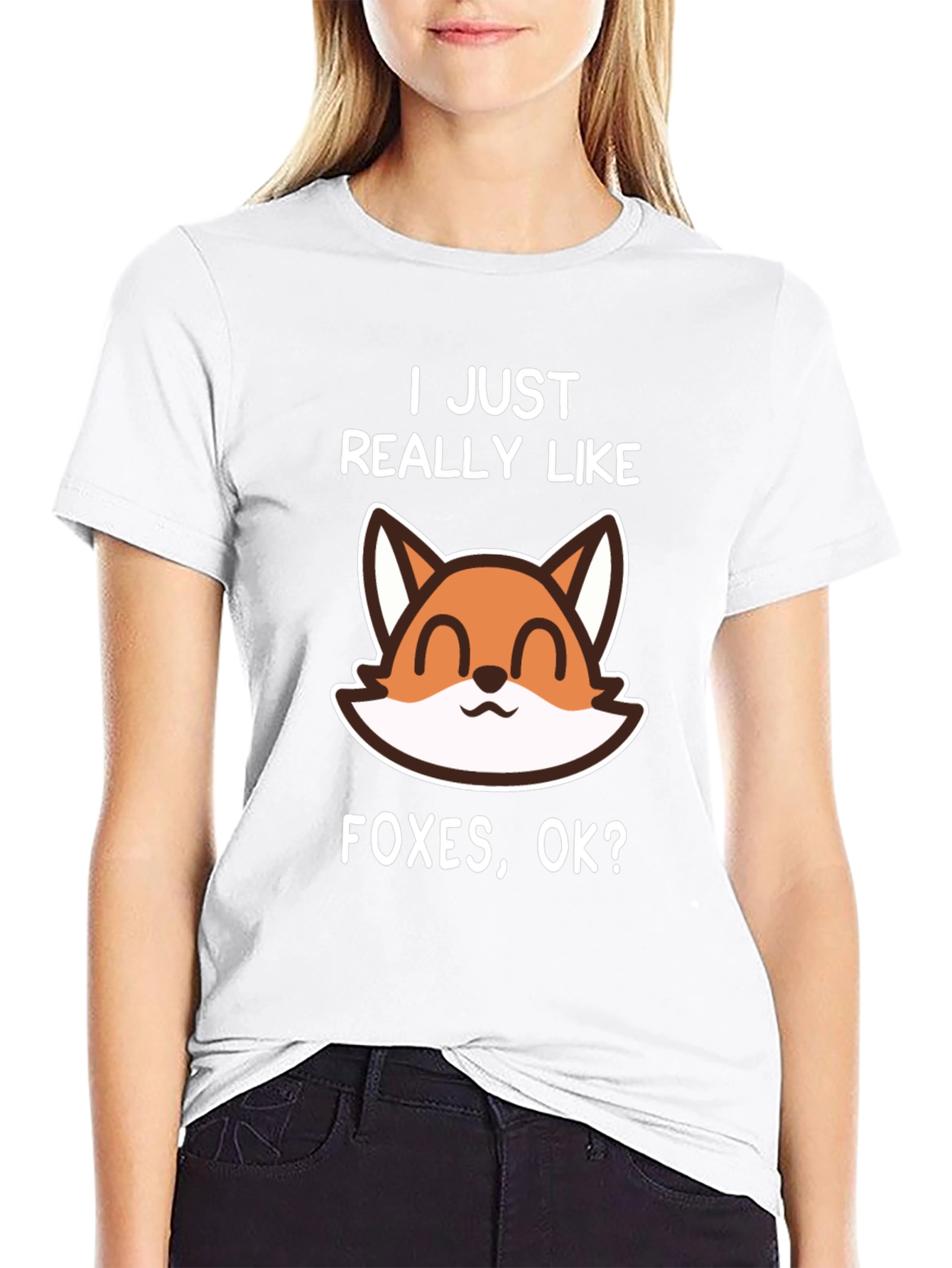 I Just Really Like Foxes Graphic T-Shirt