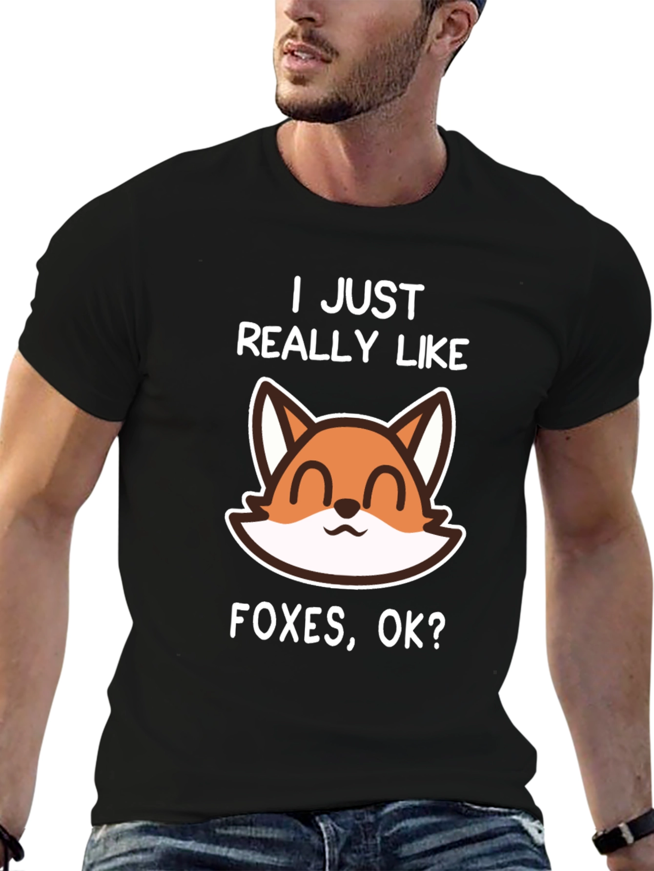 I Just Really Like Foxes Graphic T-Shirt
