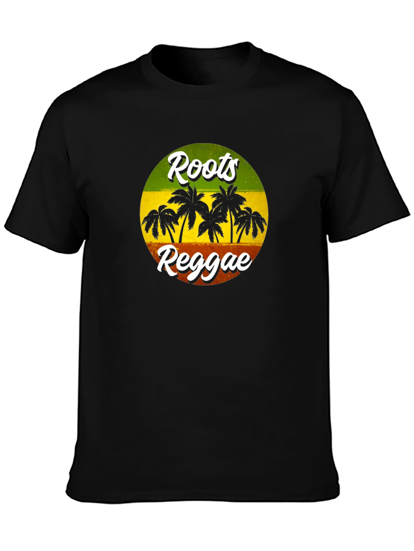 Roots Reggae Graphic Tee - Rasta Style Shirt