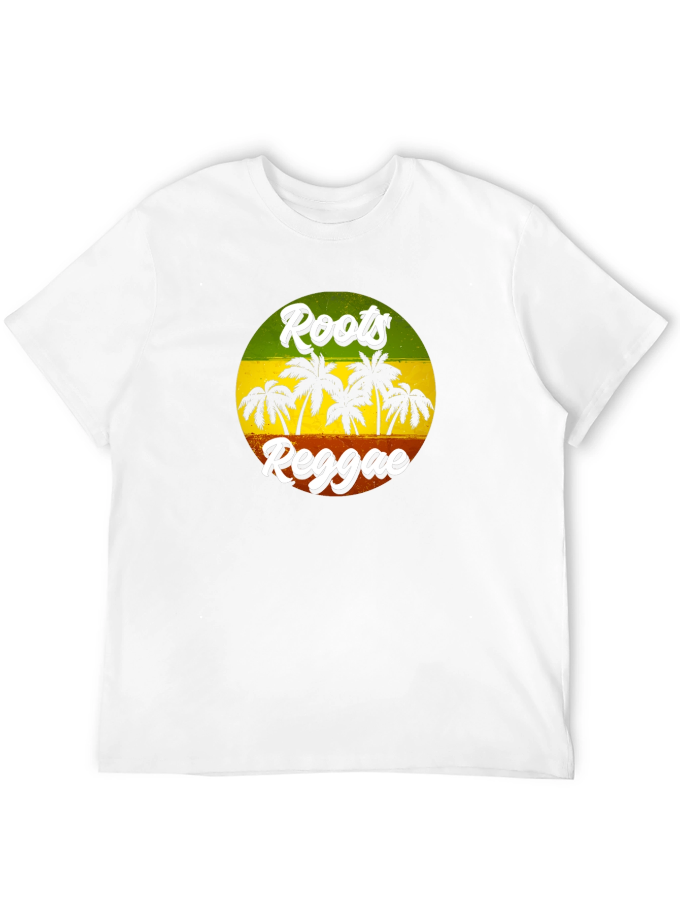 Roots Reggae Graphic Tee - Rasta Style Shirt