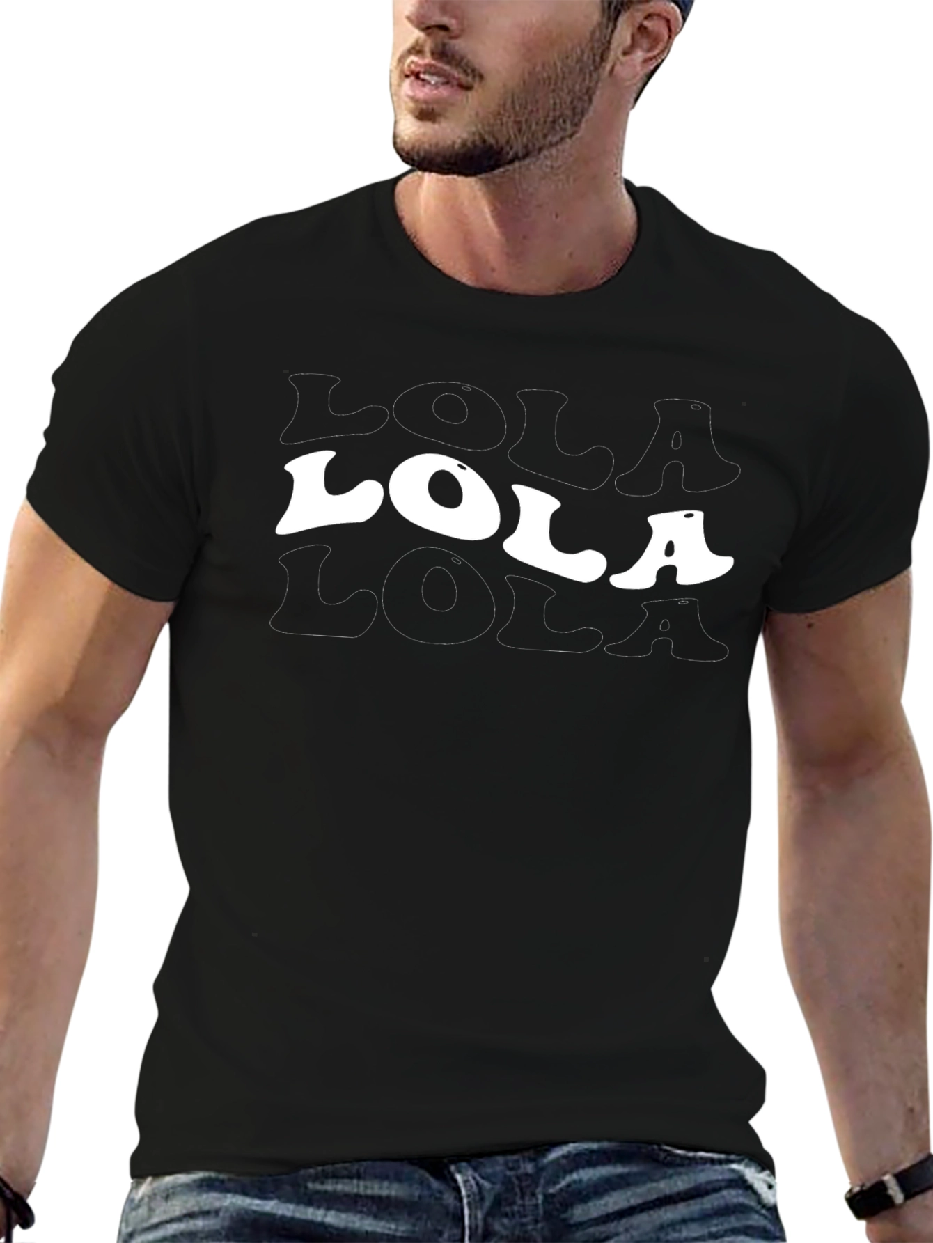 Lola Graphic Tee - Retro Style