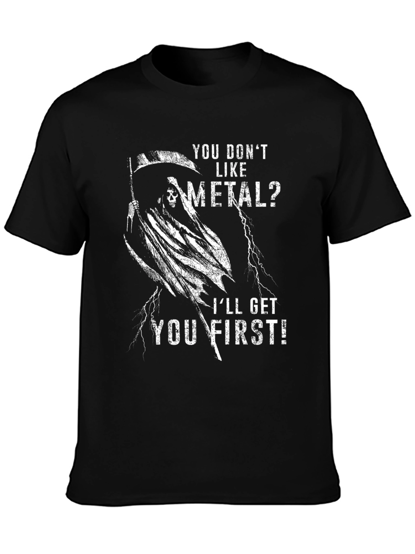 Metalhead Reaper Graphic T-Shirt