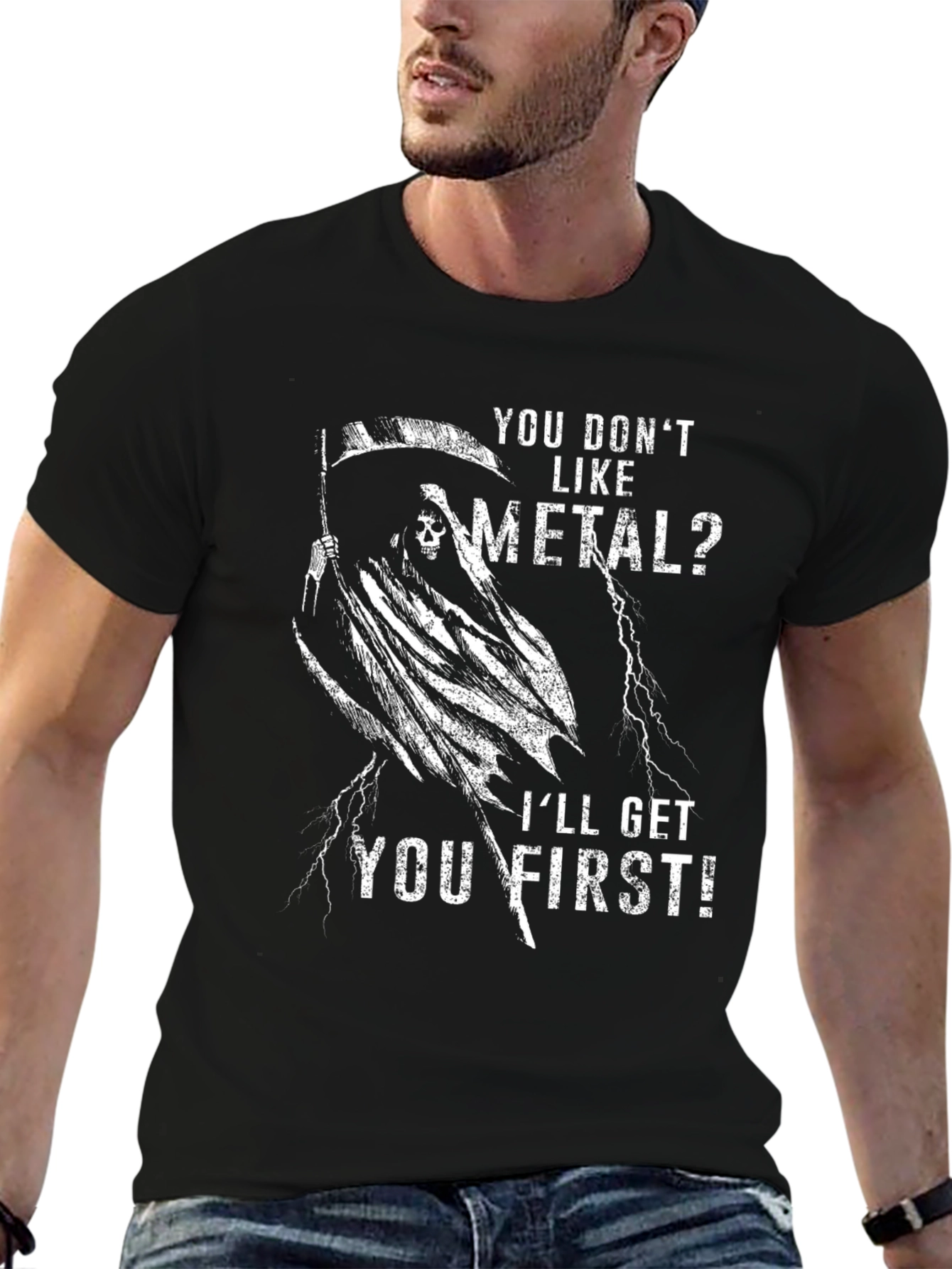 Metalhead Reaper Graphic T-Shirt