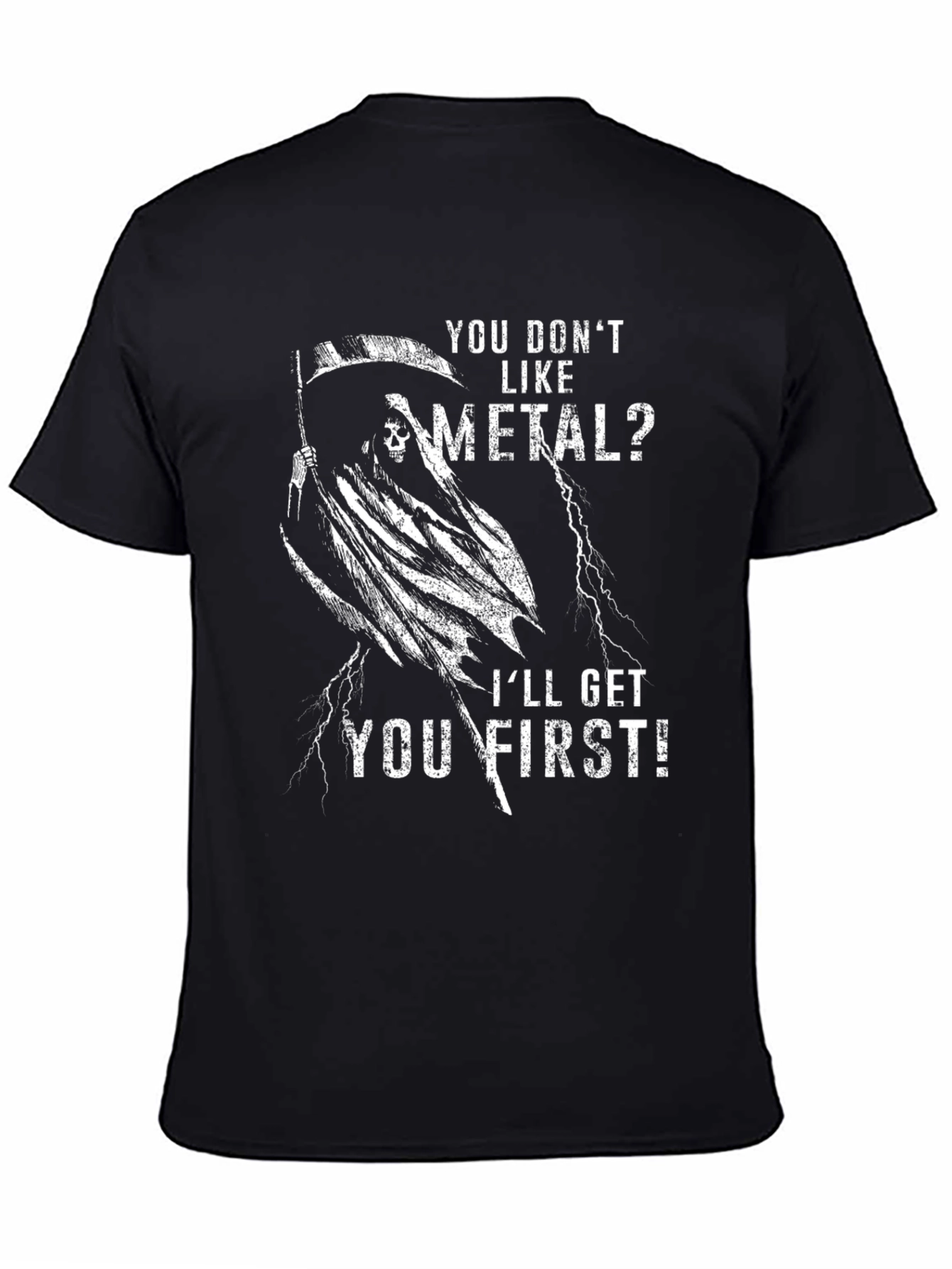 Metalhead Reaper Graphic T-Shirt