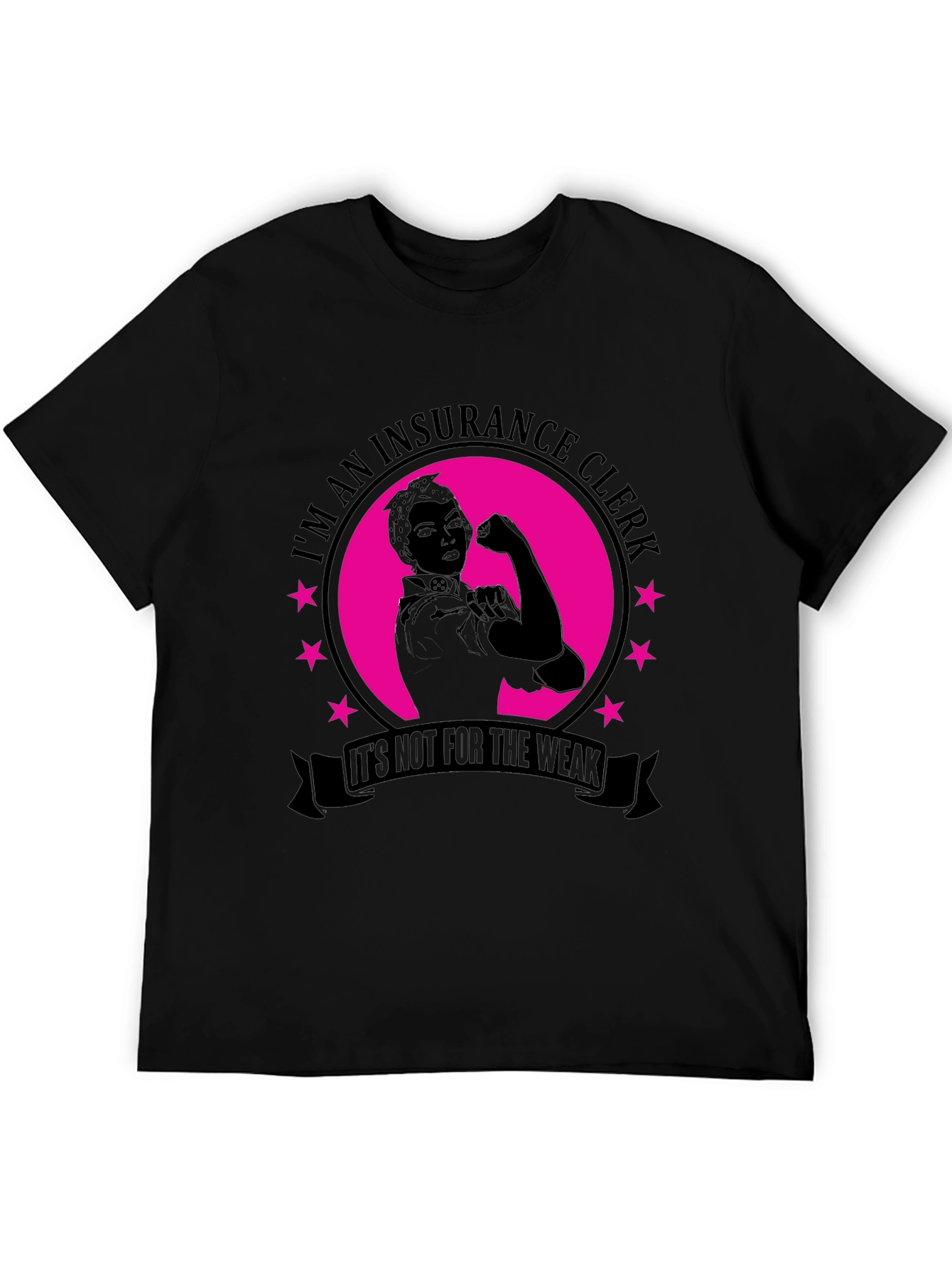 Insurance Clerk Rosie the Riveter T-Shirt