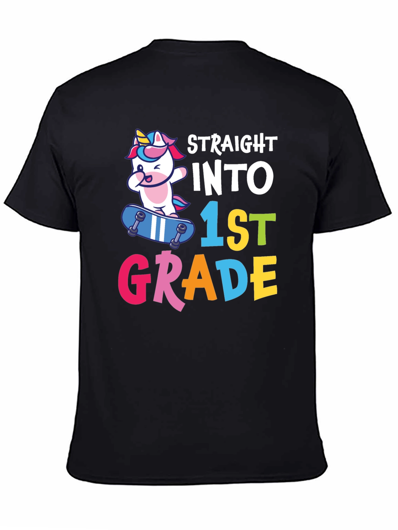 Straight Into 1st Grade Kids T-Shirt