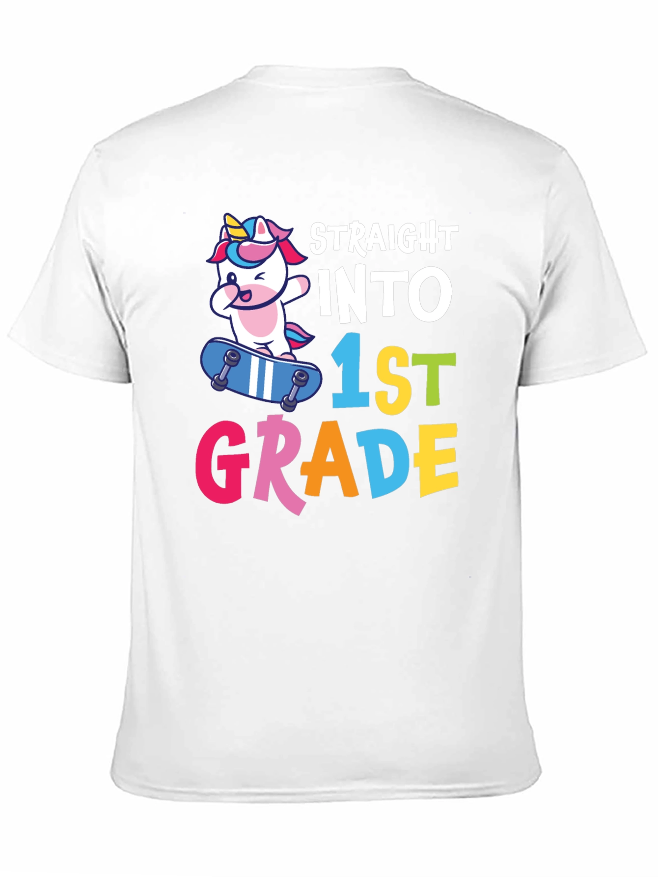 Straight Into 1st Grade Kids T-Shirt