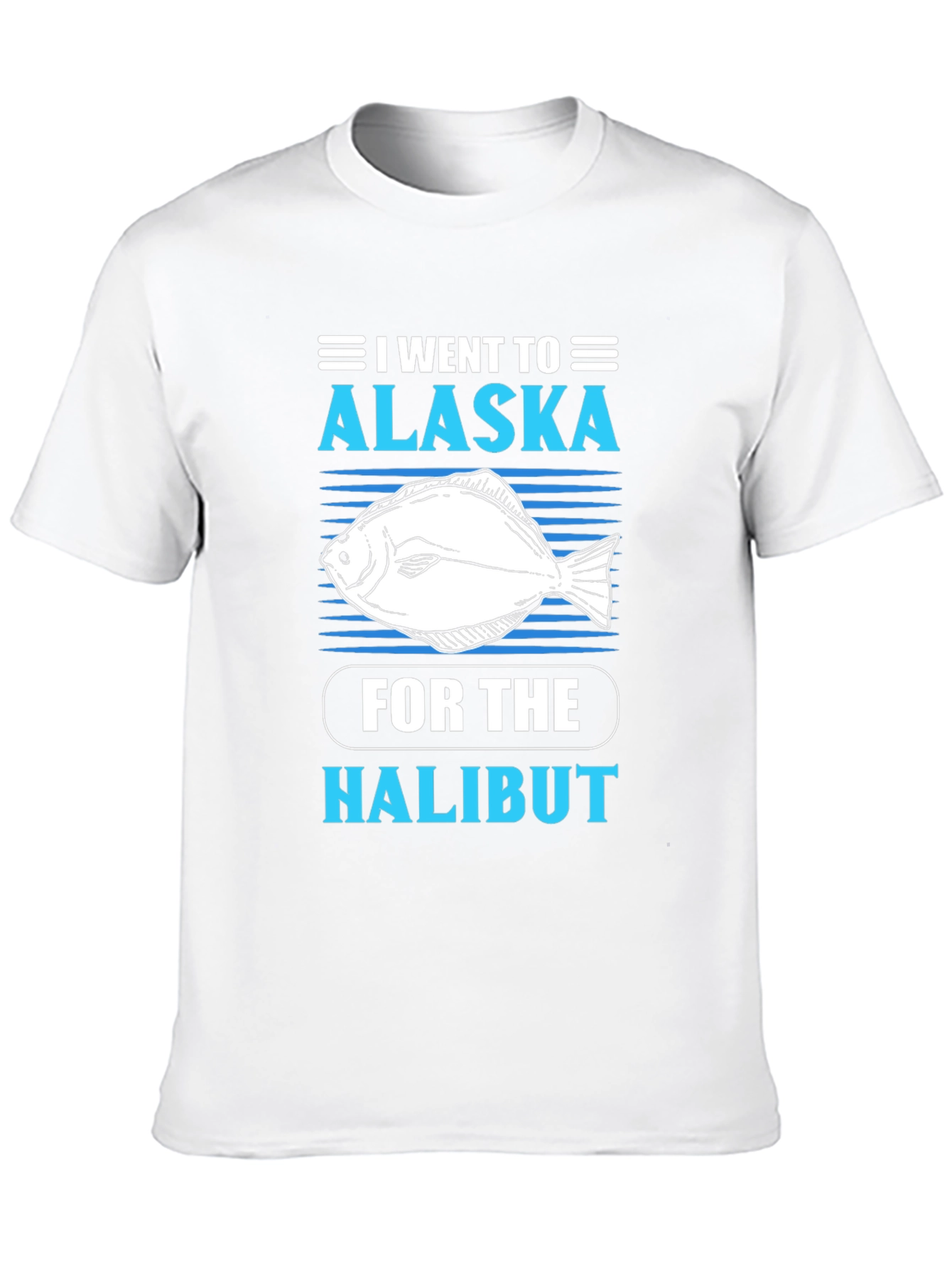 Alaska Halibut Fishing T-Shirt
