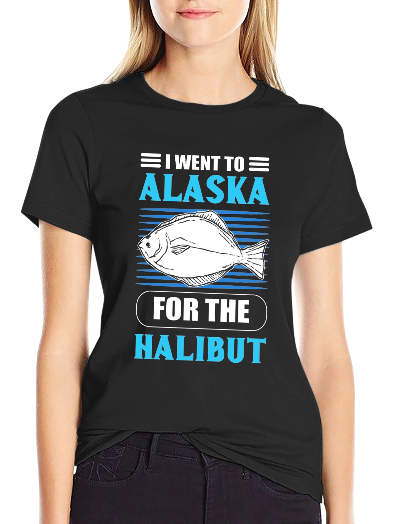 Alaska Halibut Fishing T-Shirt