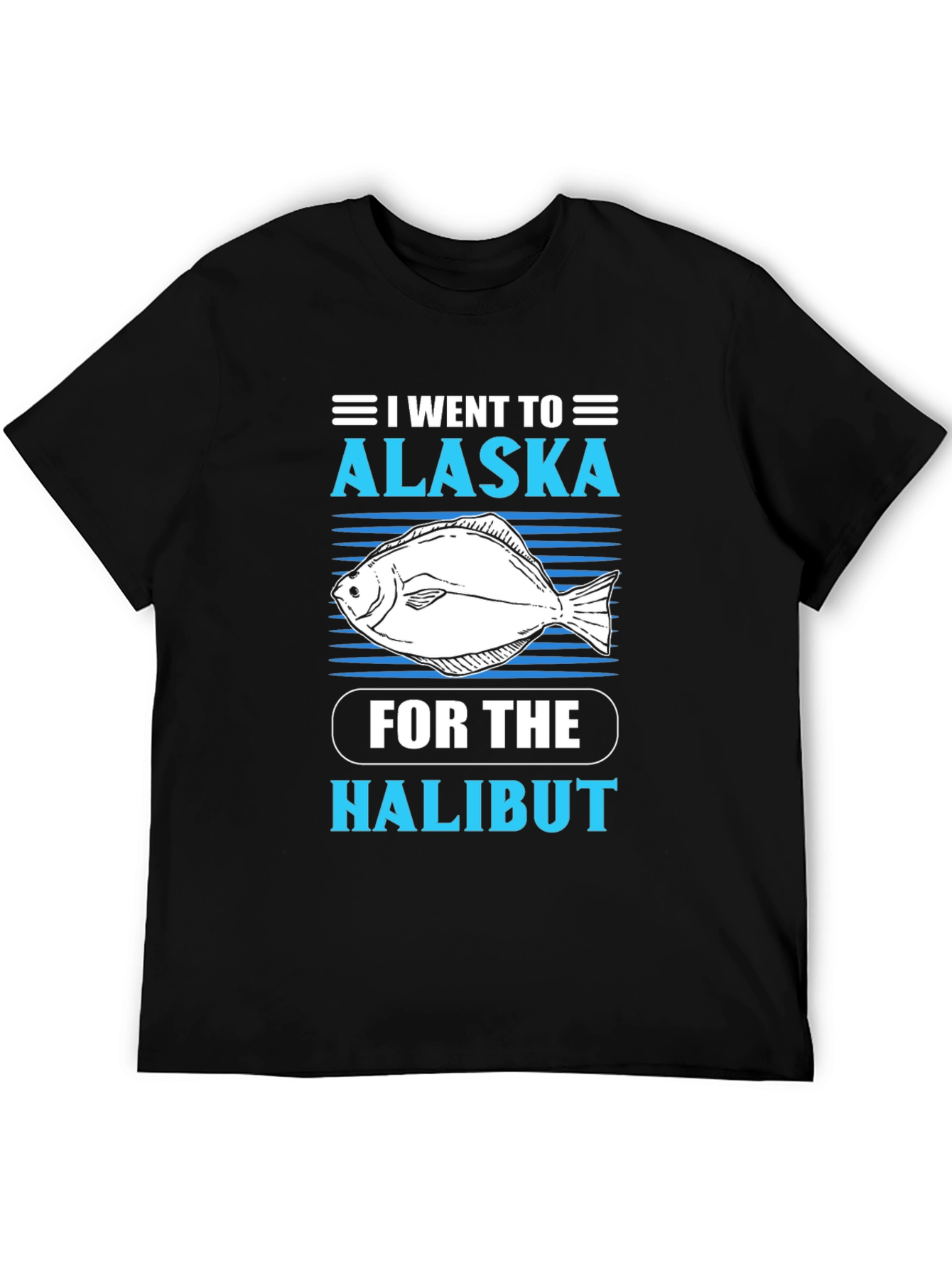 Alaska Halibut Fishing T-Shirt