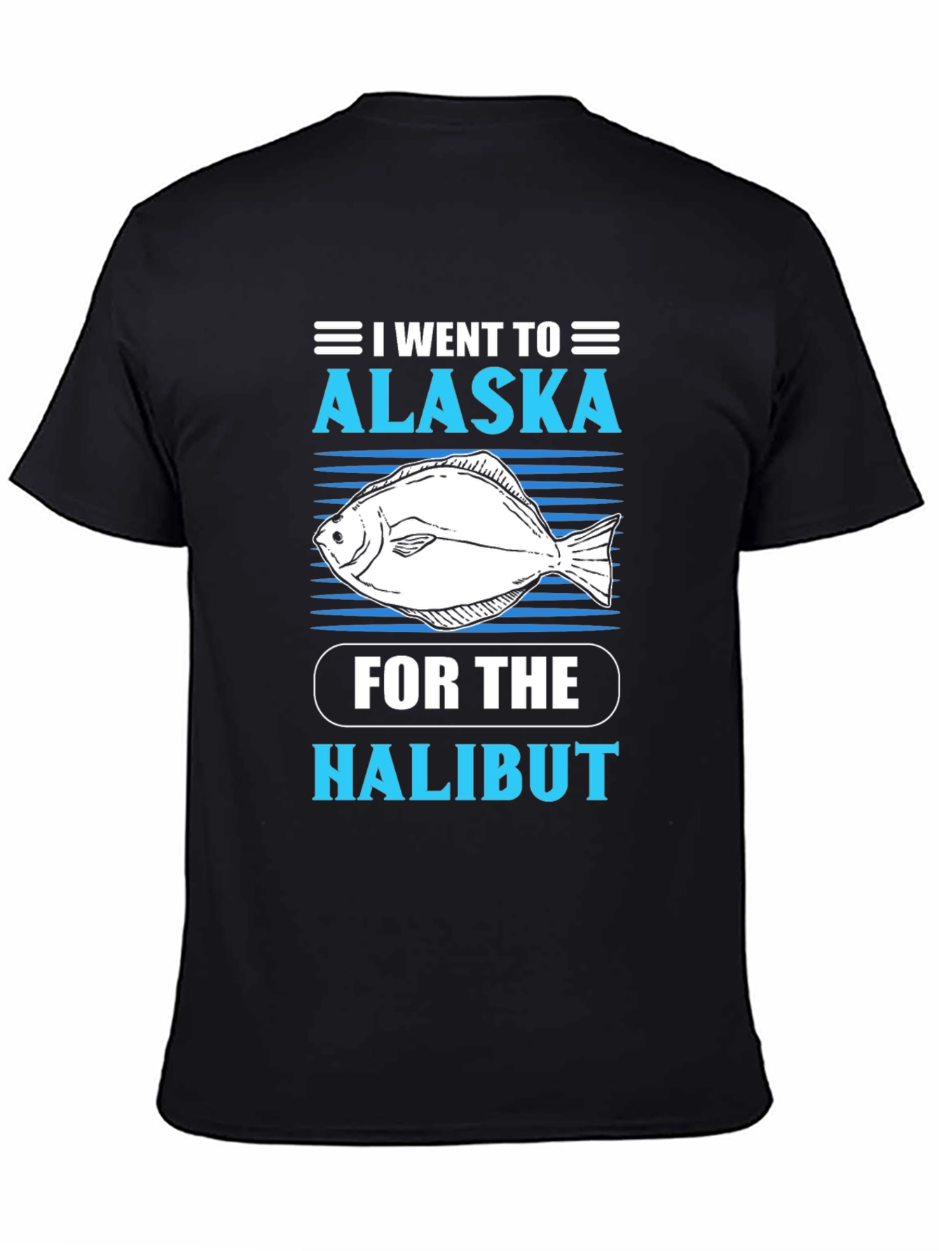 Alaska Halibut Fishing T-Shirt