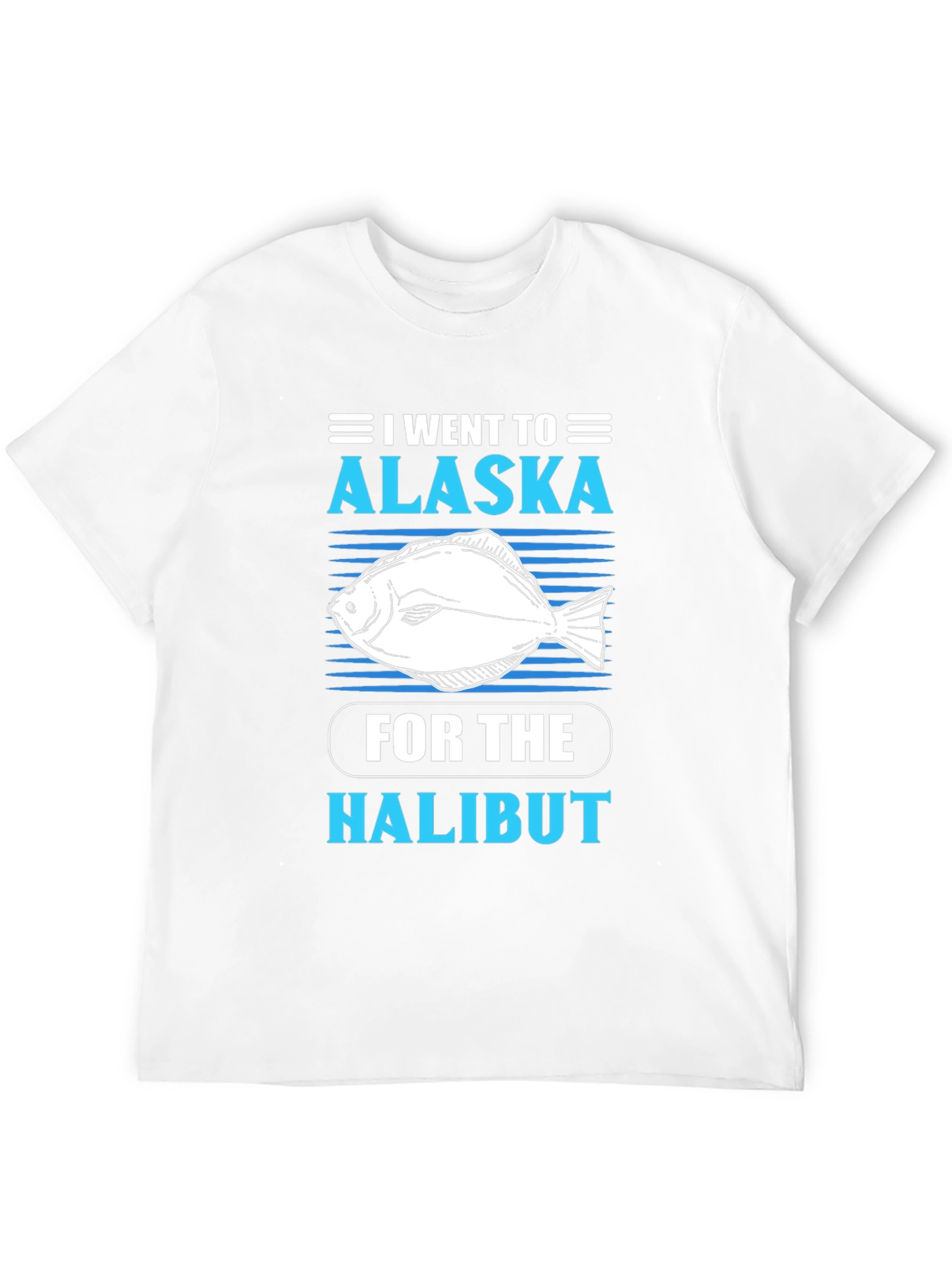 Alaska Halibut Fishing T-Shirt