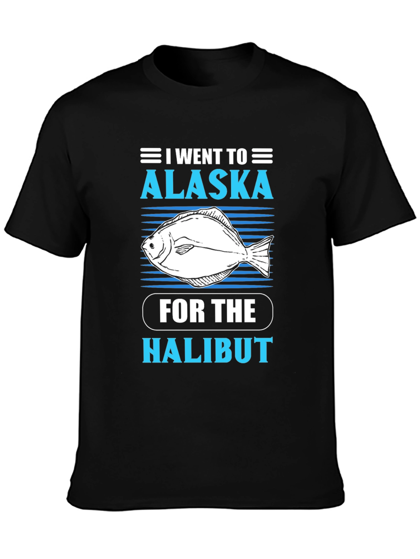 Alaska Halibut Fishing T-Shirt