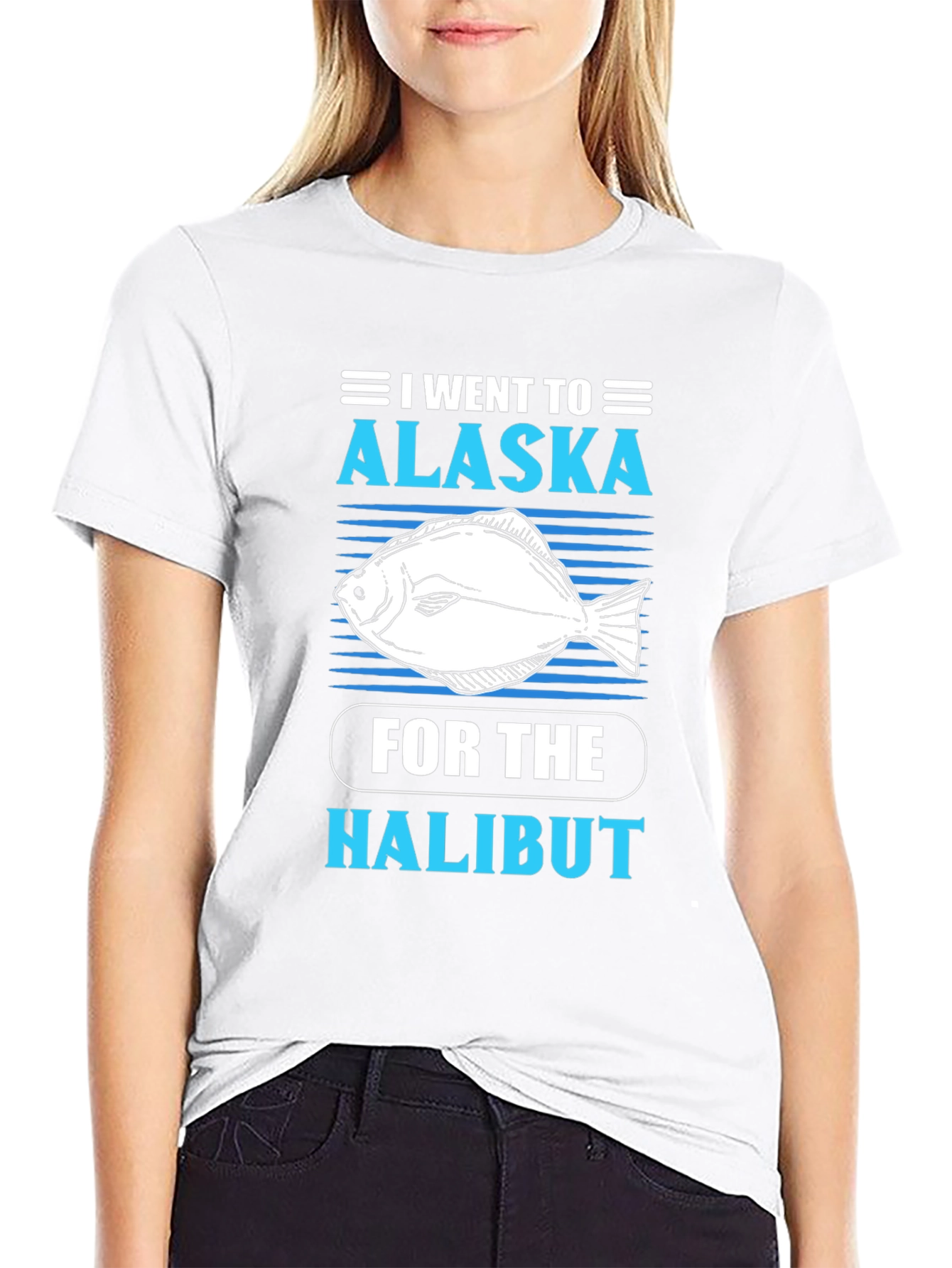 Alaska Halibut Fishing T-Shirt